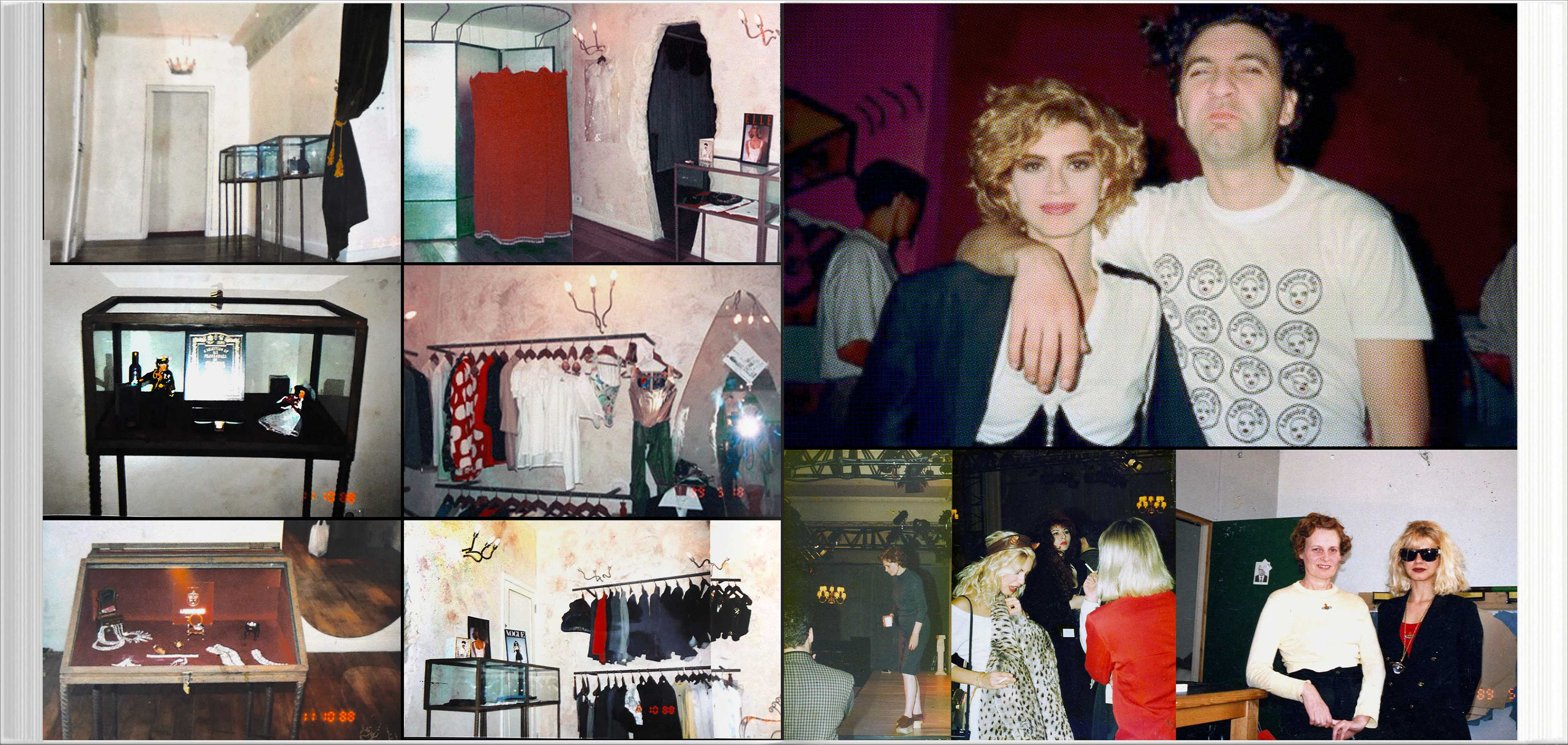Liquid Sky Store in SP/Brazil. Rey & Vivienne Westwood in London.