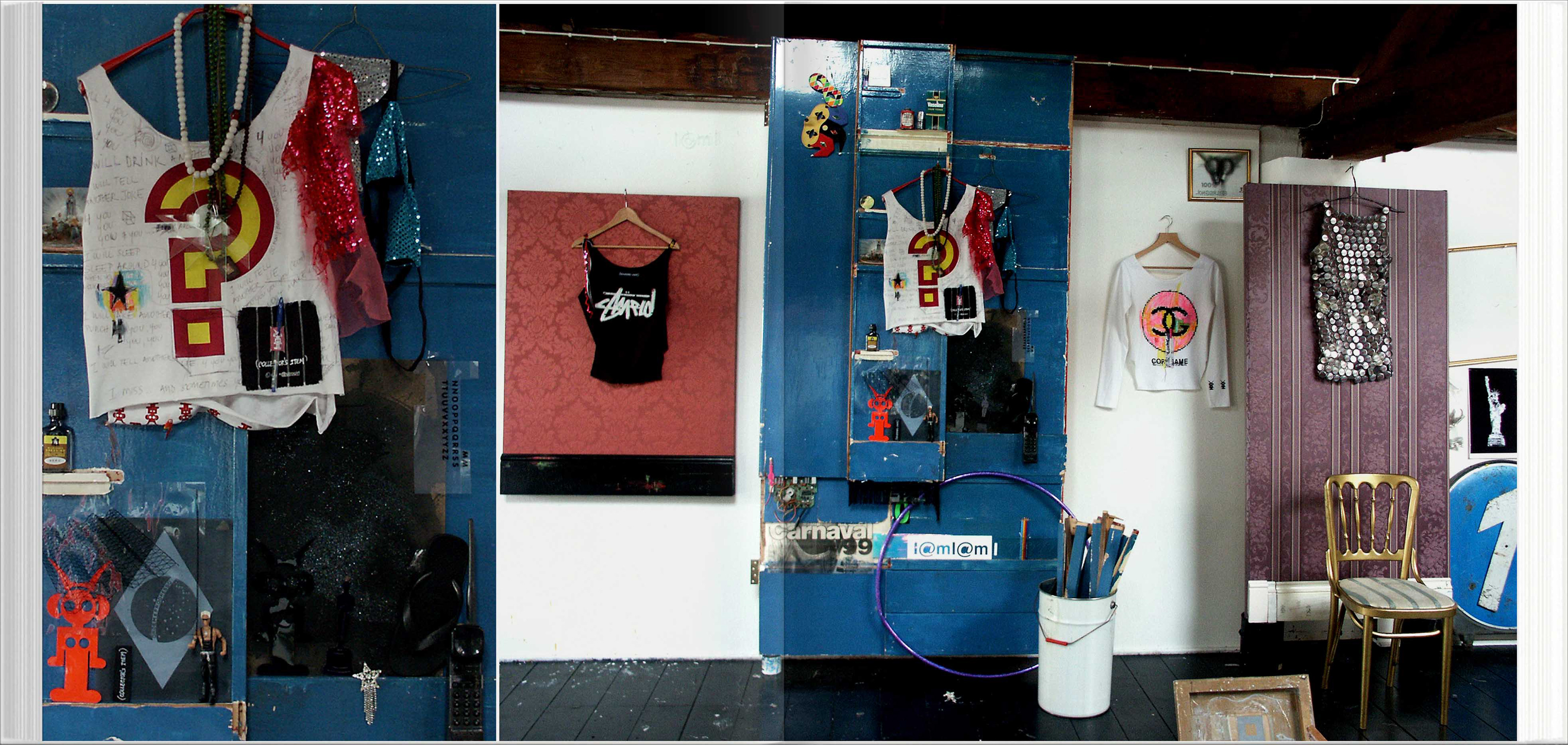 'COLLECTOR'S ITEM' Collection in my studio to SELFRIDGES second floor/UK 2003
