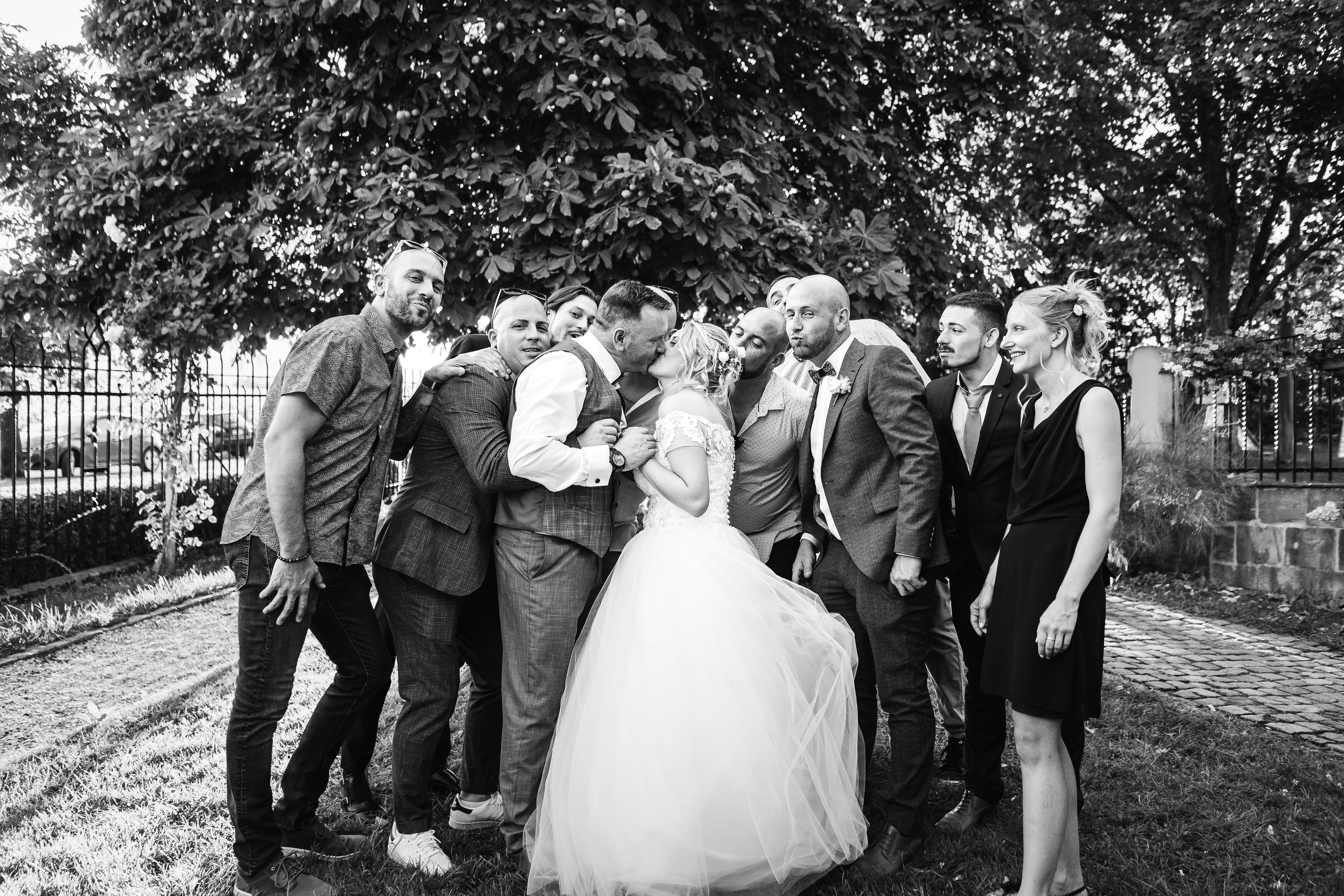 Les photos de groupes peuvent aussi être fun !