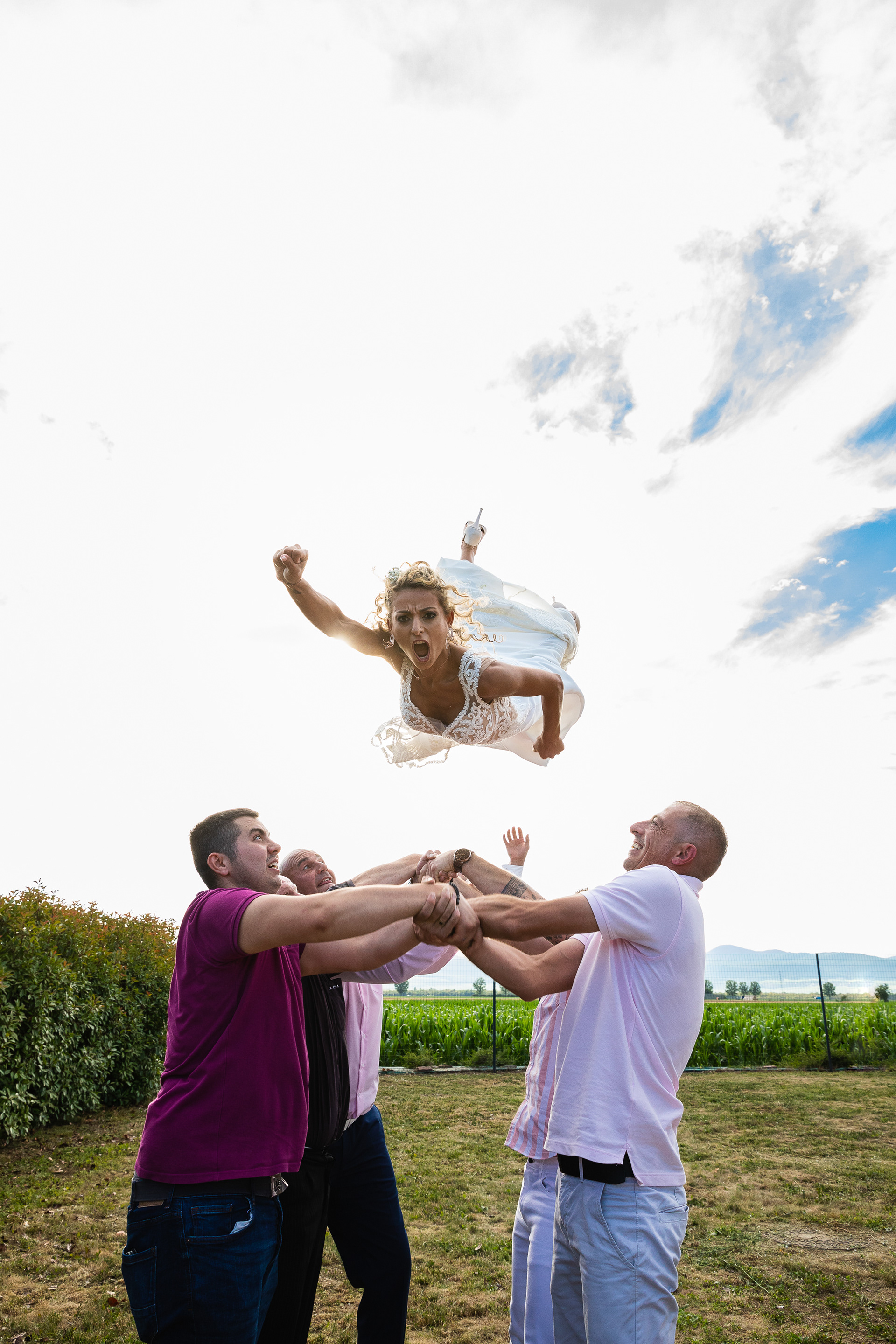 Les photos de groupes peuvent aussi être fun !