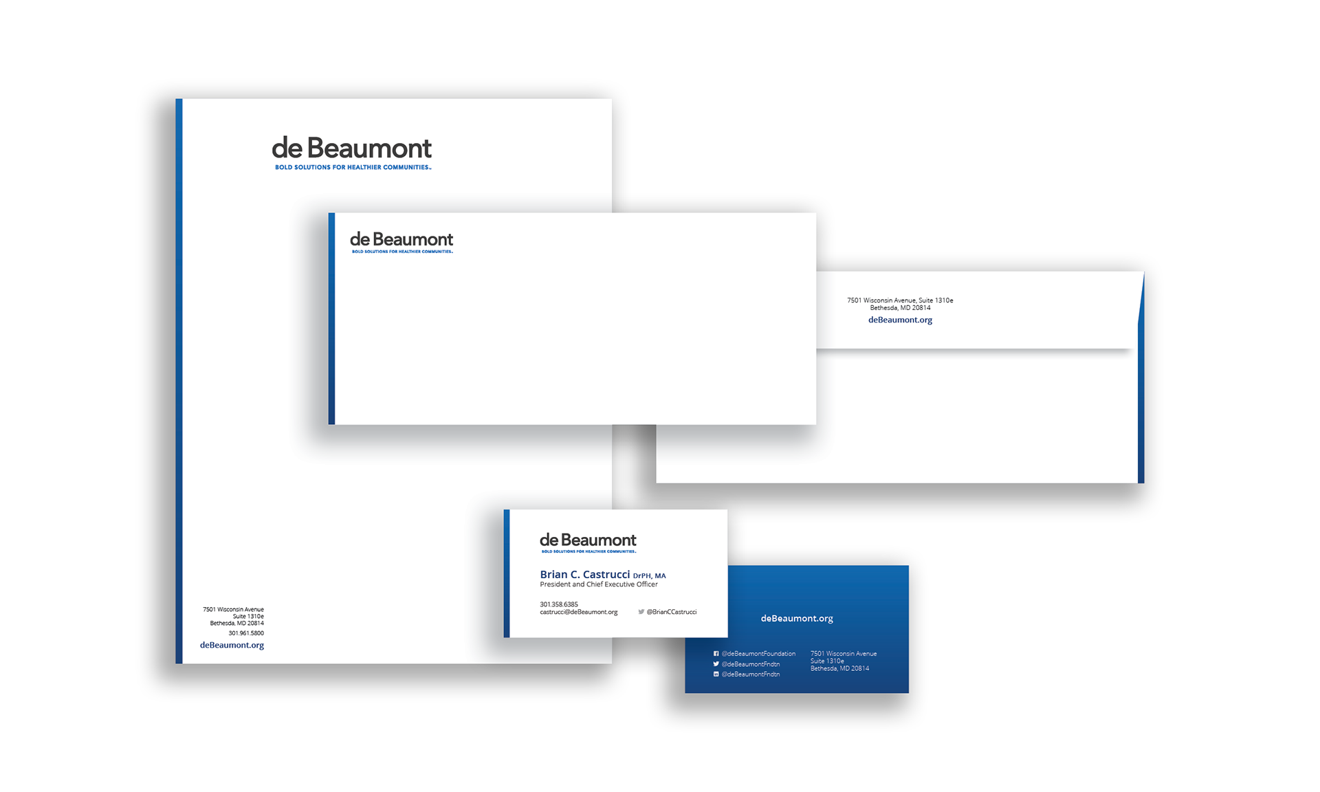 Michael Paolantonio Rebrand de Beaumont Foundation