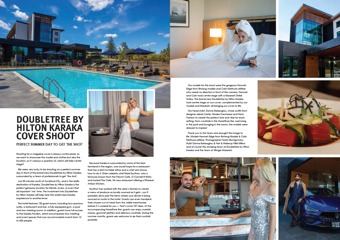 Double page spread