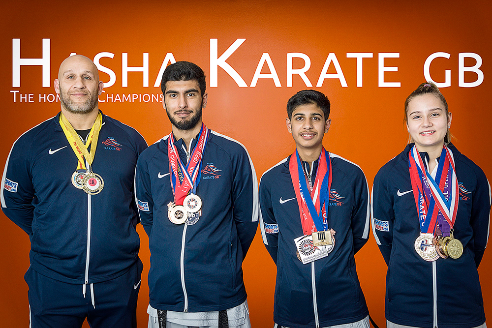 Hasha Karate GB squad members