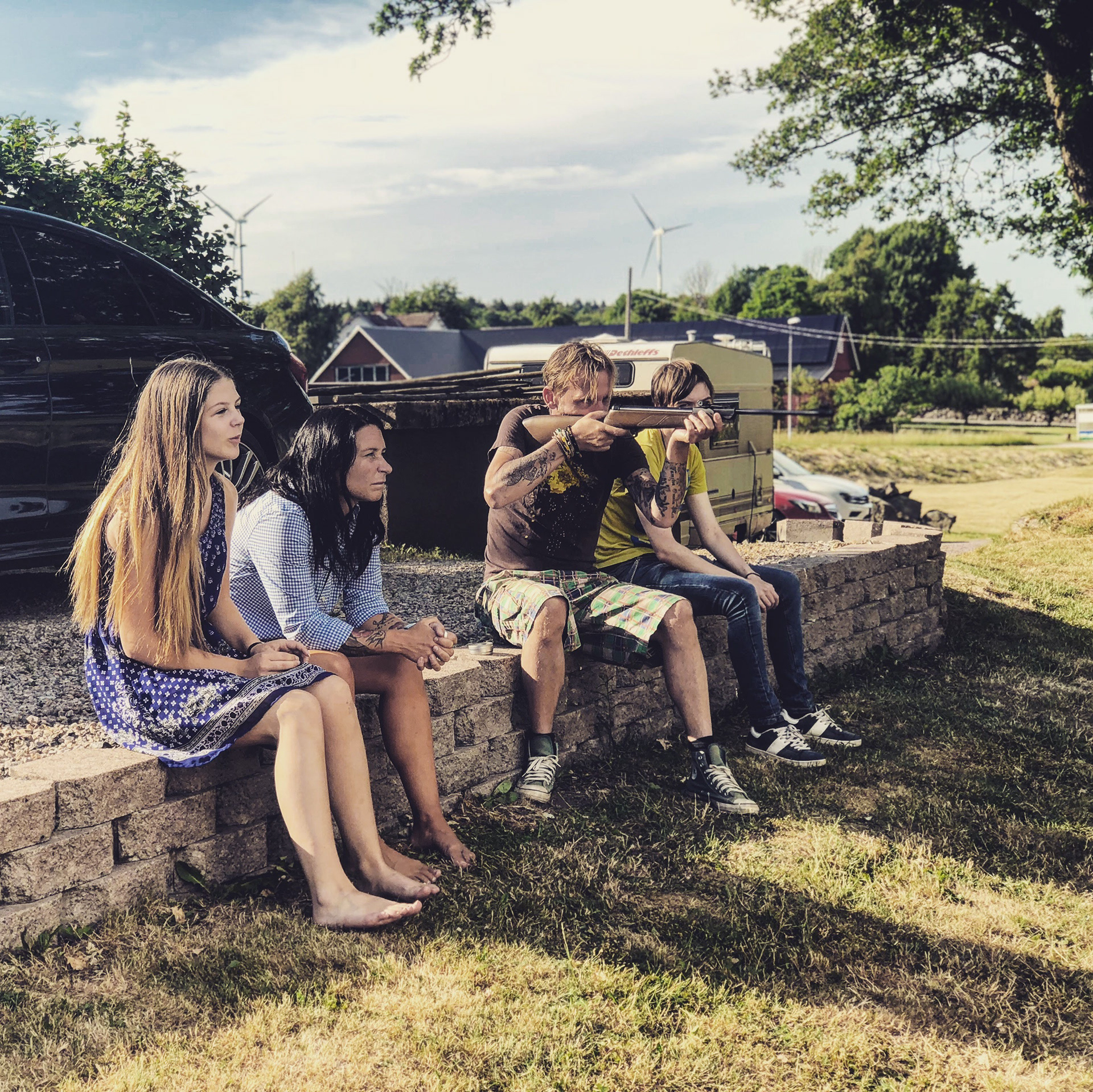 Luftgevärs os i Torpa