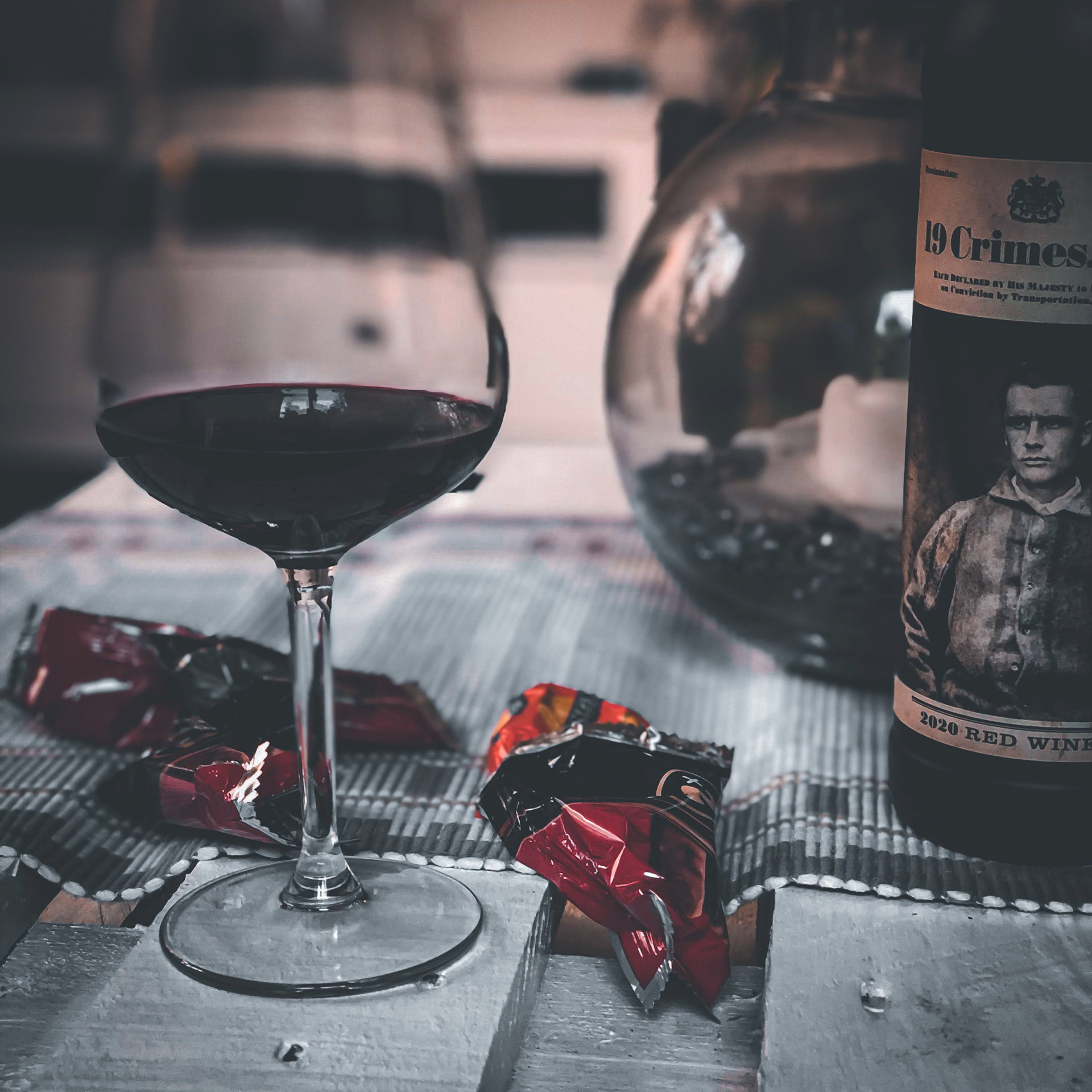 19 crime, ett prisvärt vin med interaktiv etikett