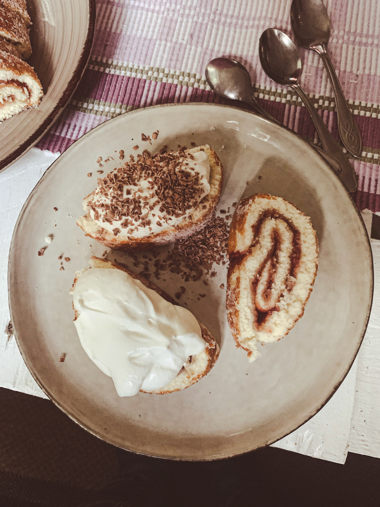 Glutenfri rulltårta