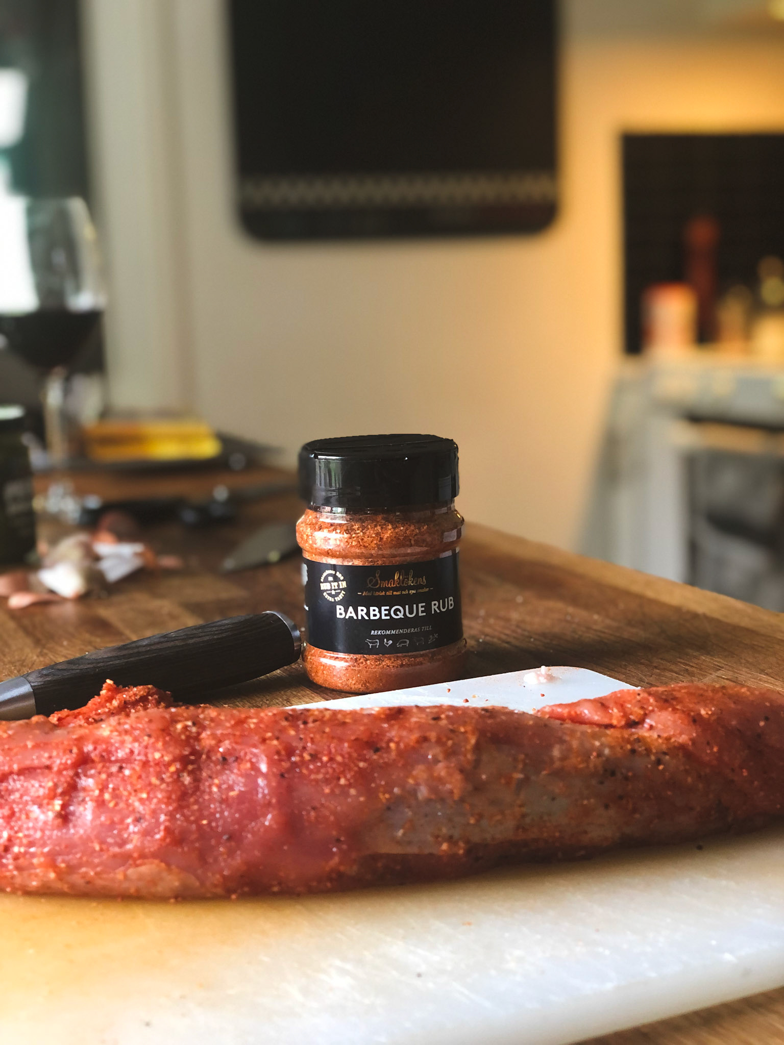 Kryddor från Smaklökens och kött från Mostorpsgården