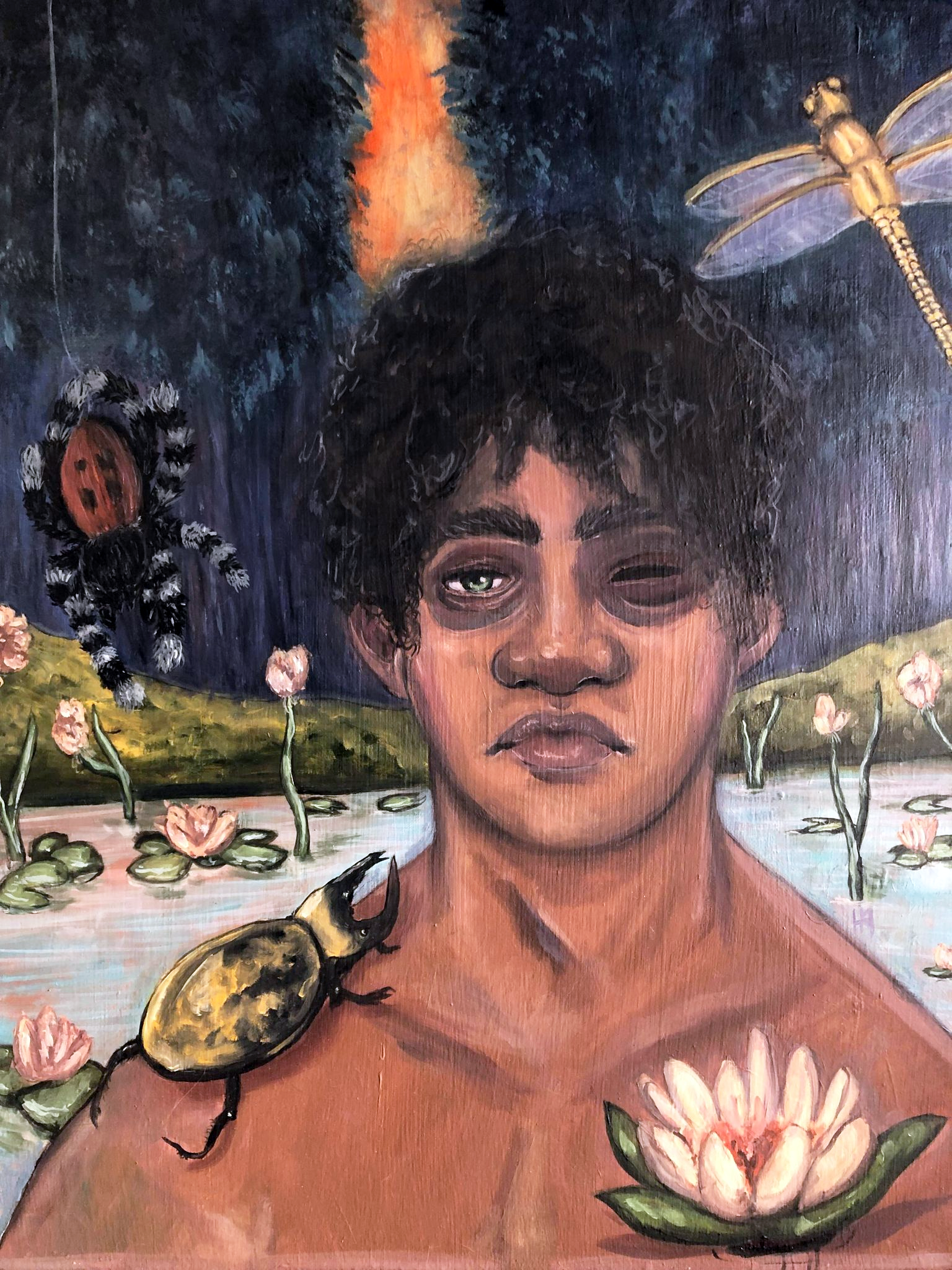 Hidden Horizons 3, 16"x20", Oil, 2020