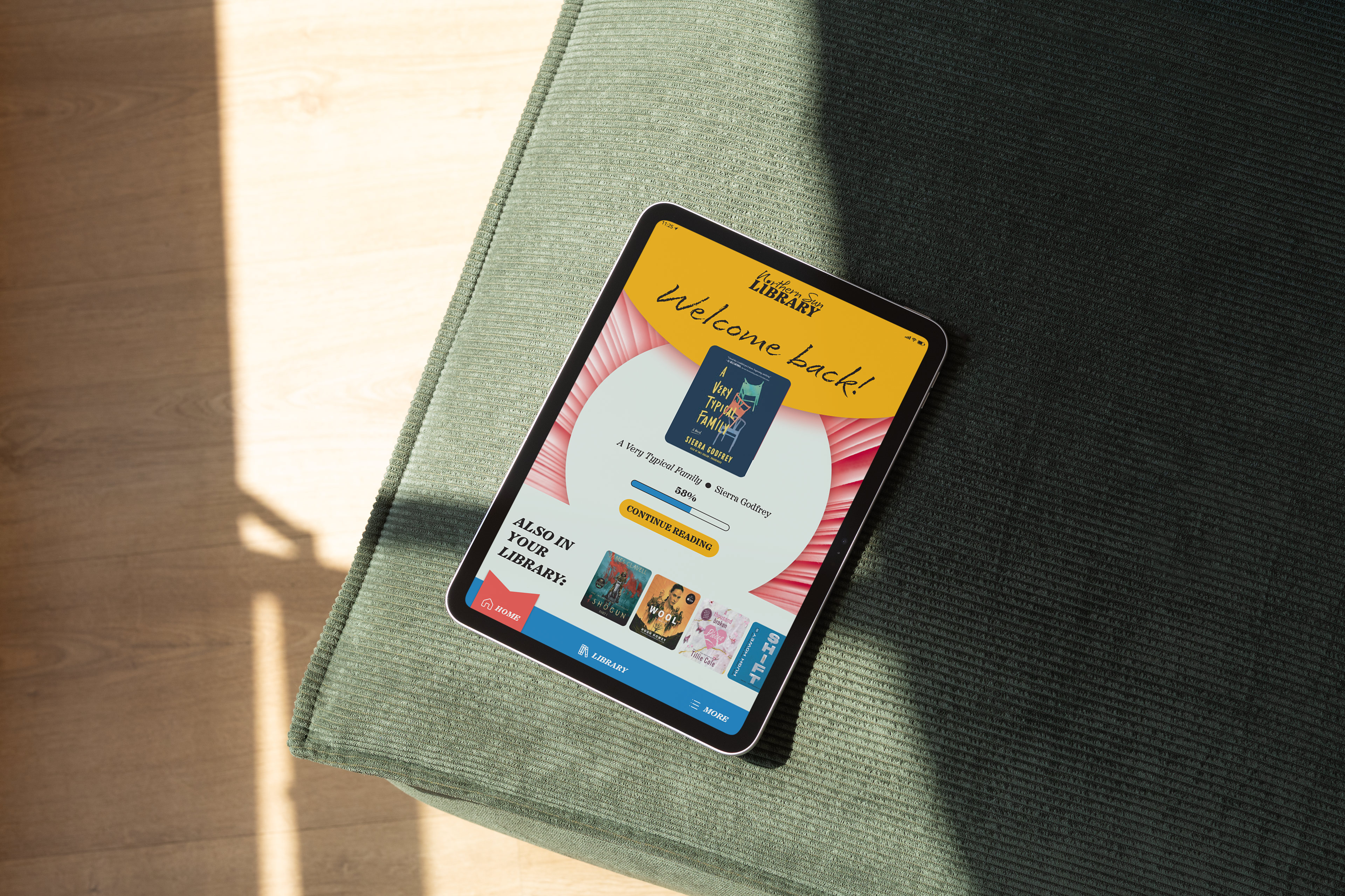Digital library app