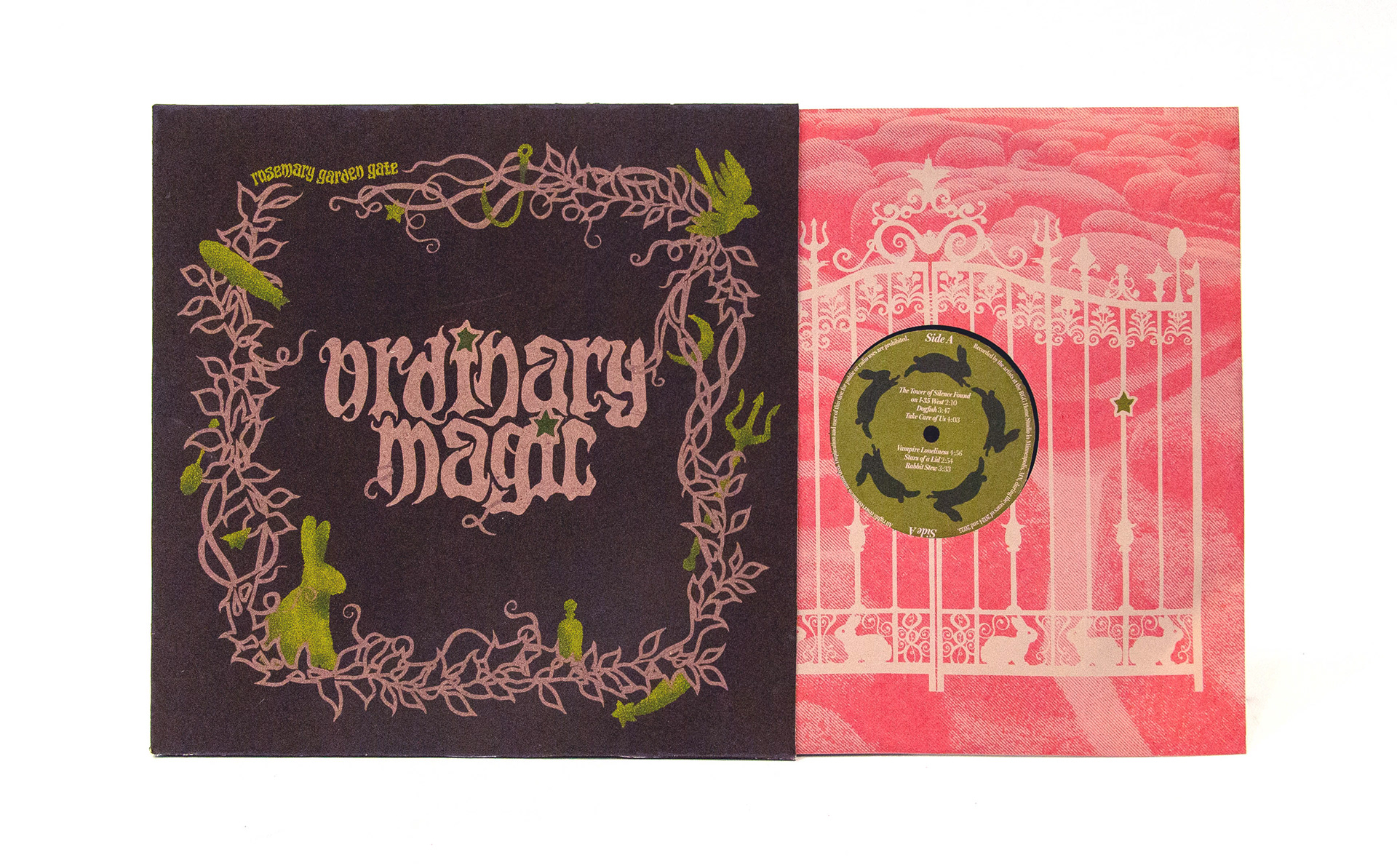 Front cover + Side A sleeve