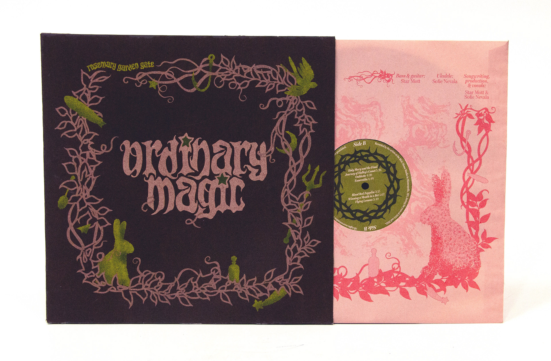 Front cover + Side B sleeve