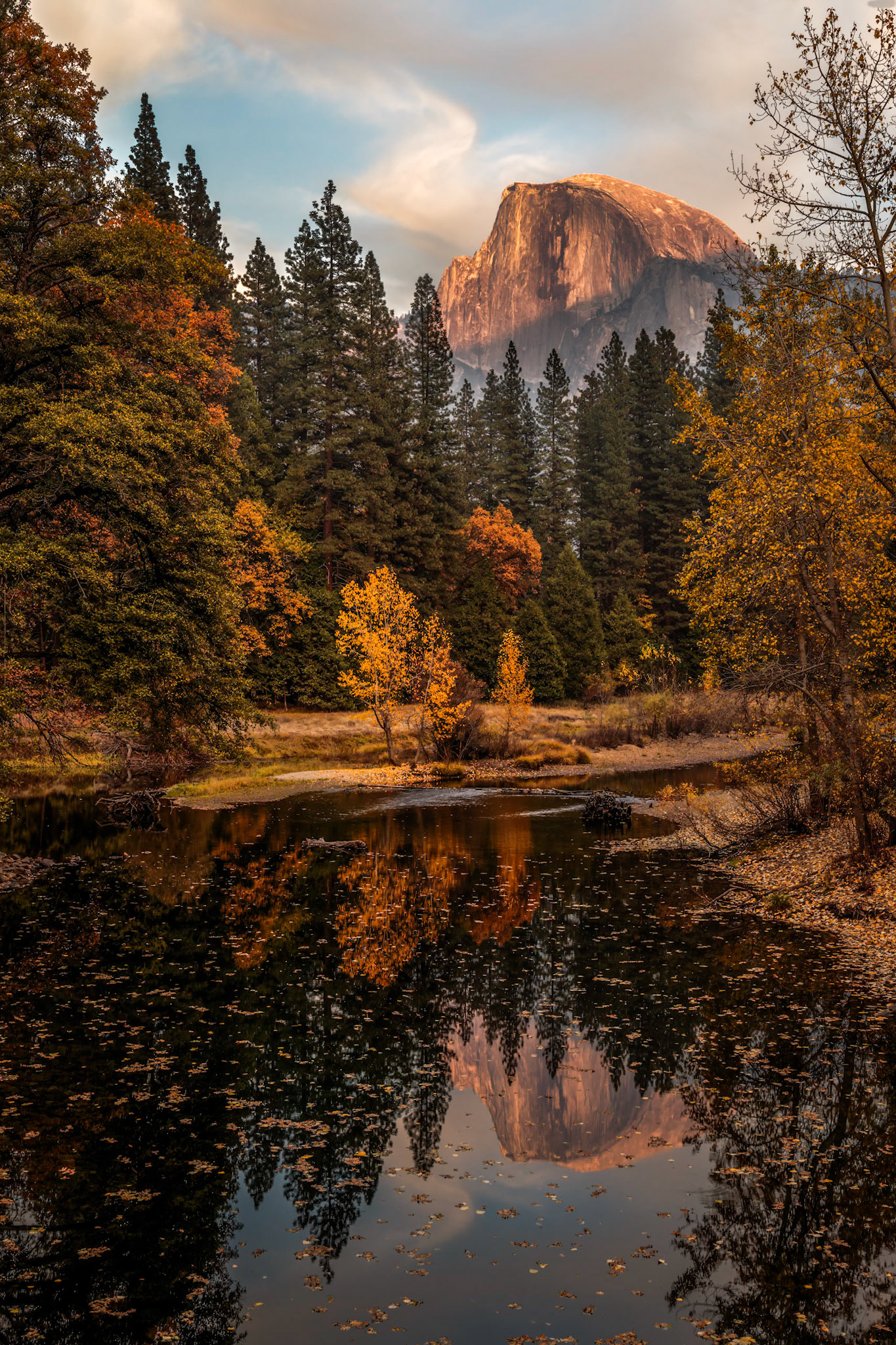 Half Dome, Fall, Yosemite NP