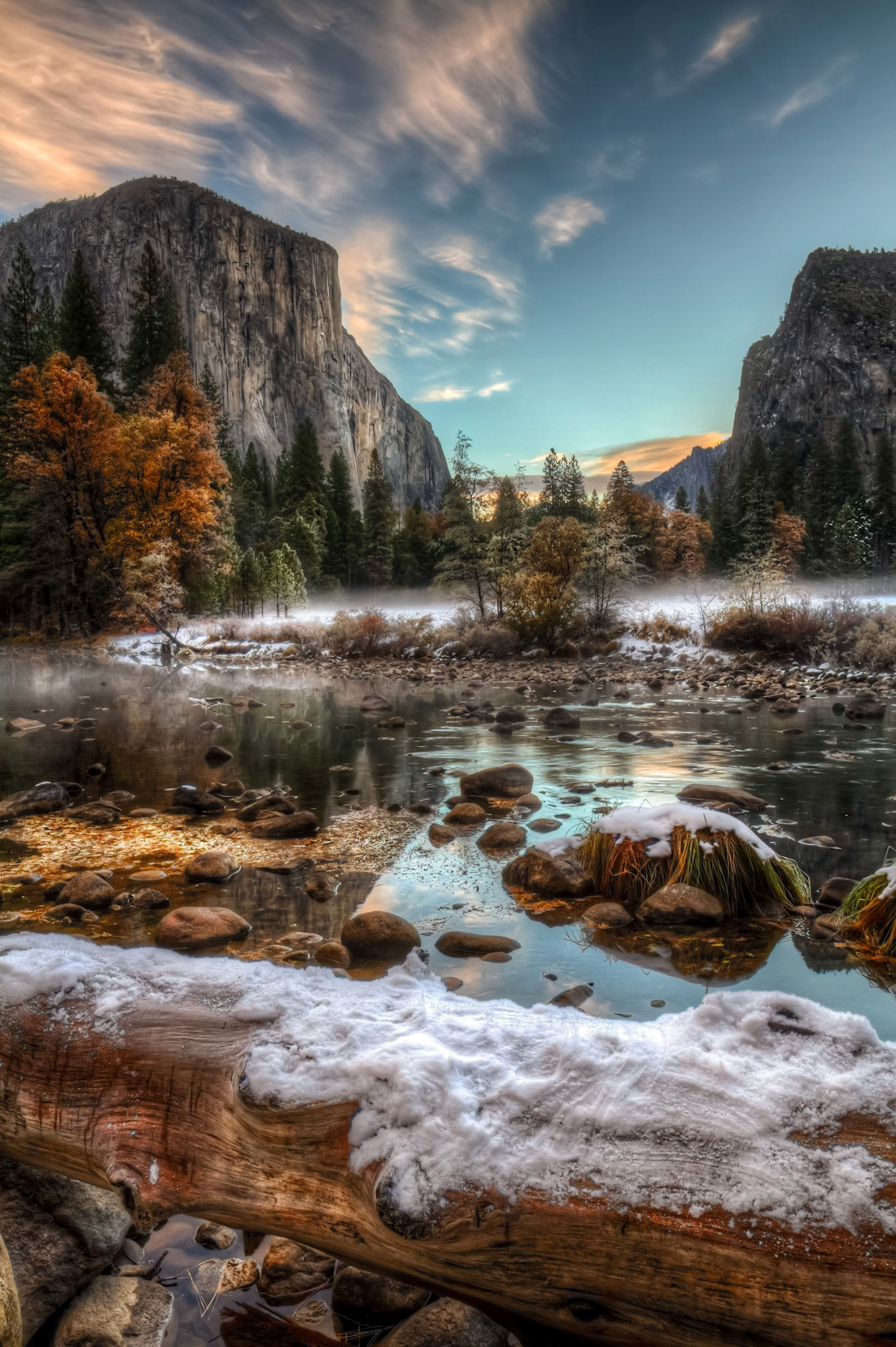 El Capitan, Winter, Yosemite NP