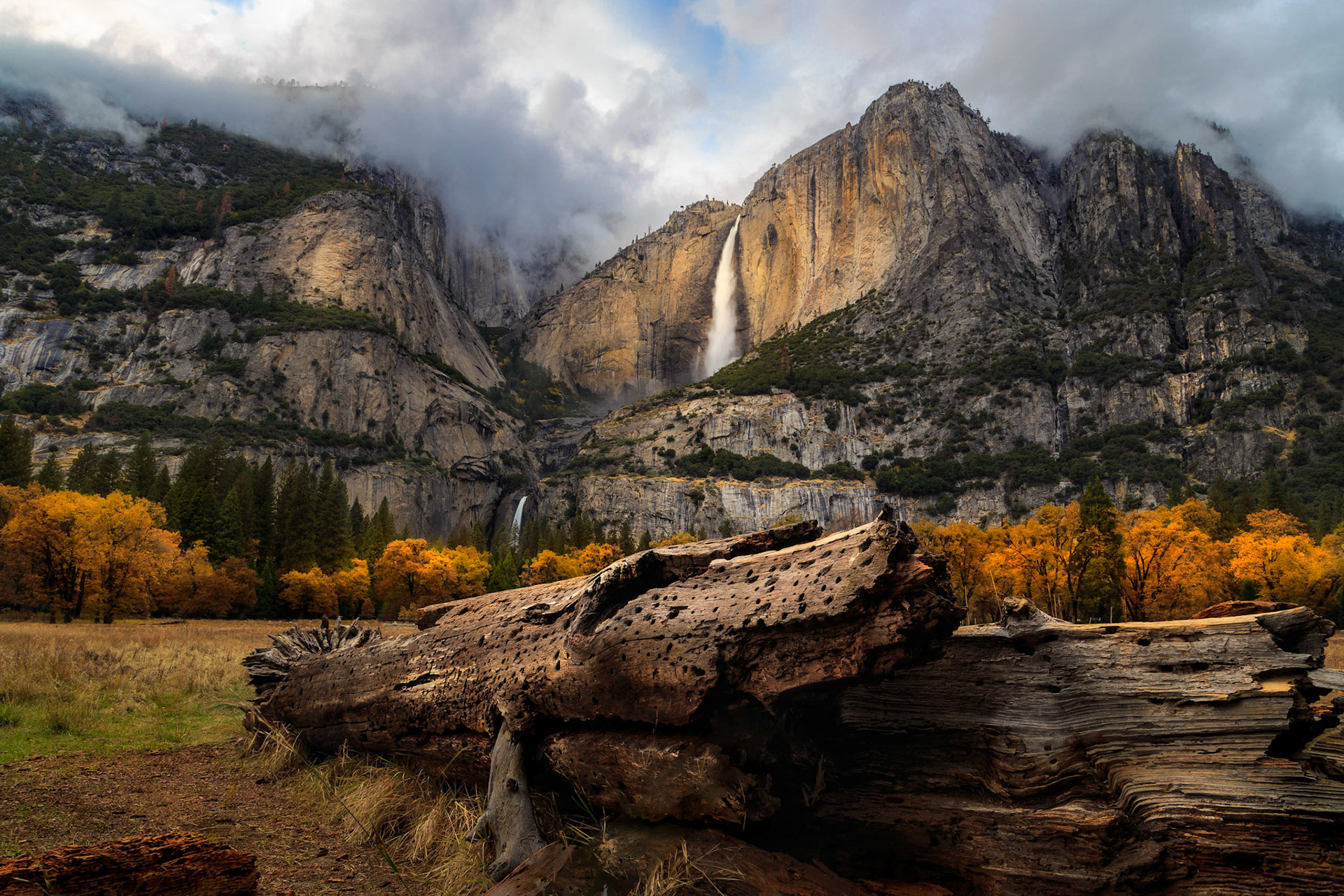 Yosemite Falls, Fall, Yosemite NP