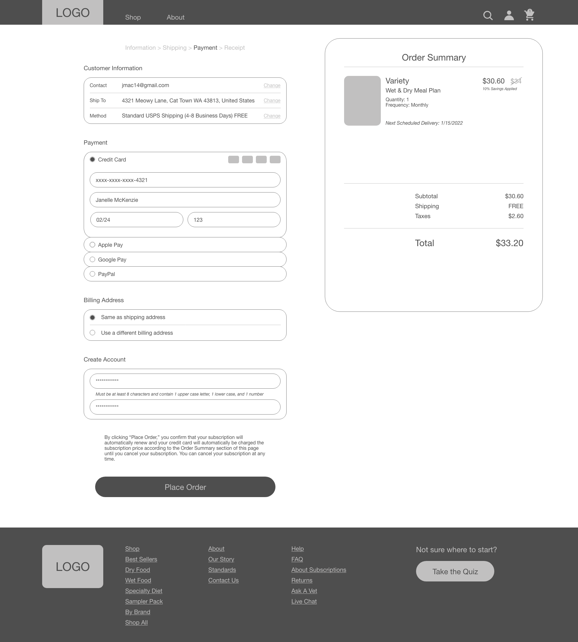 Payment