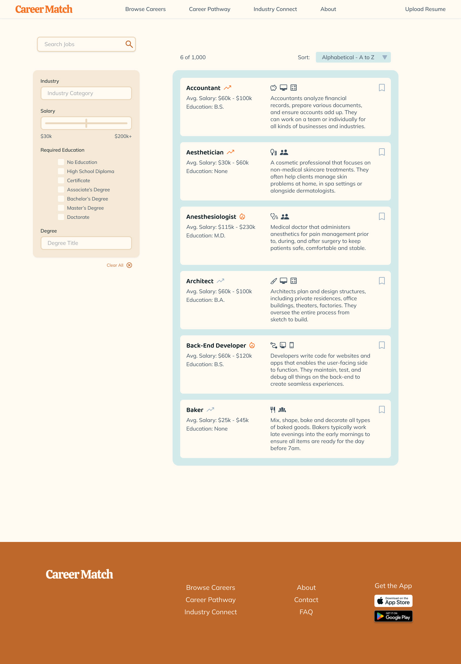 Browse Careers