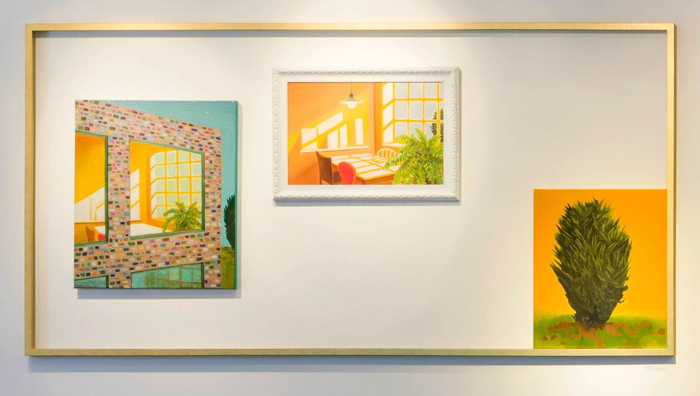 Over There Beyondness, oil on linen, 90x180cm, 2020