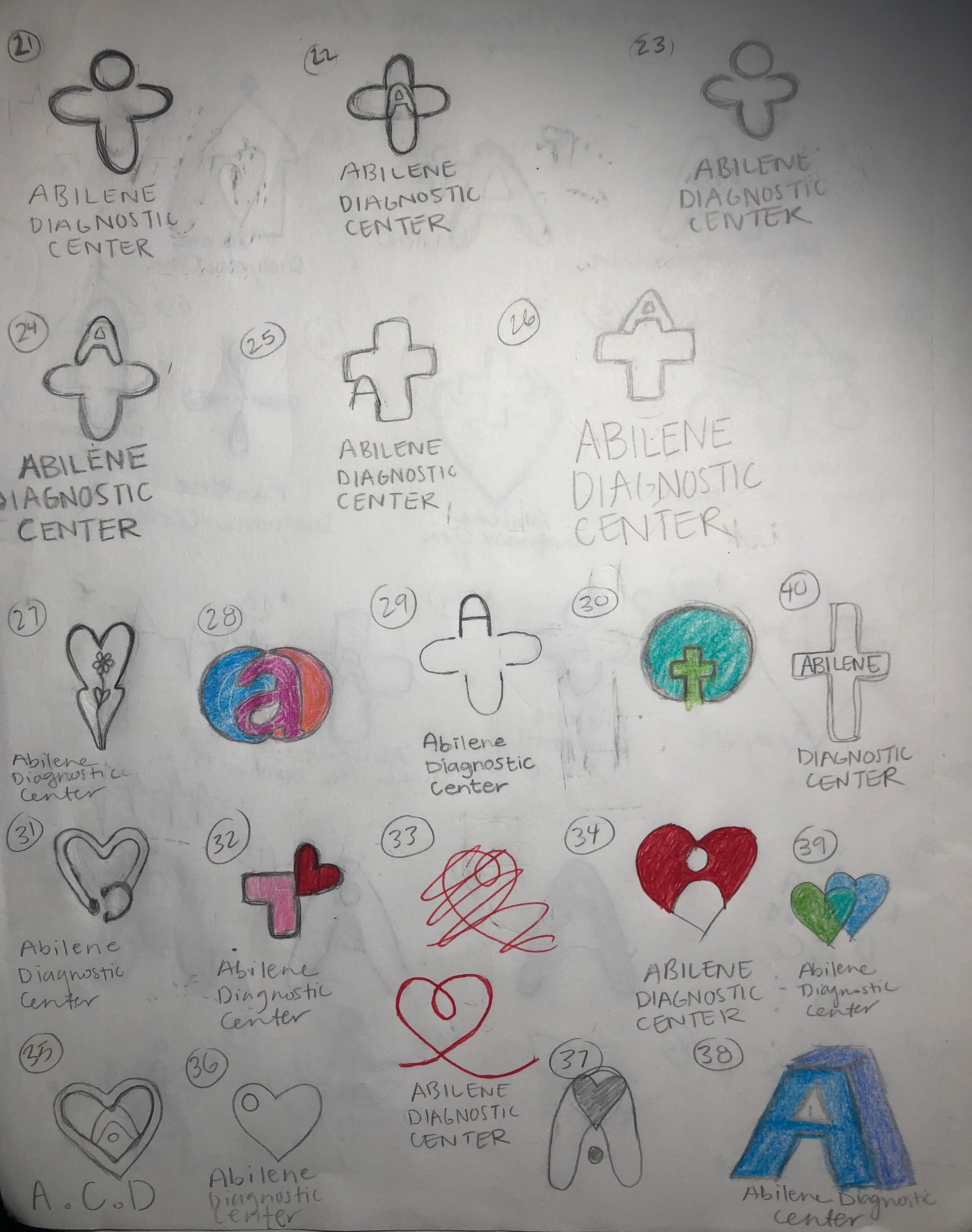 Rough Logo Sketches pt. 2