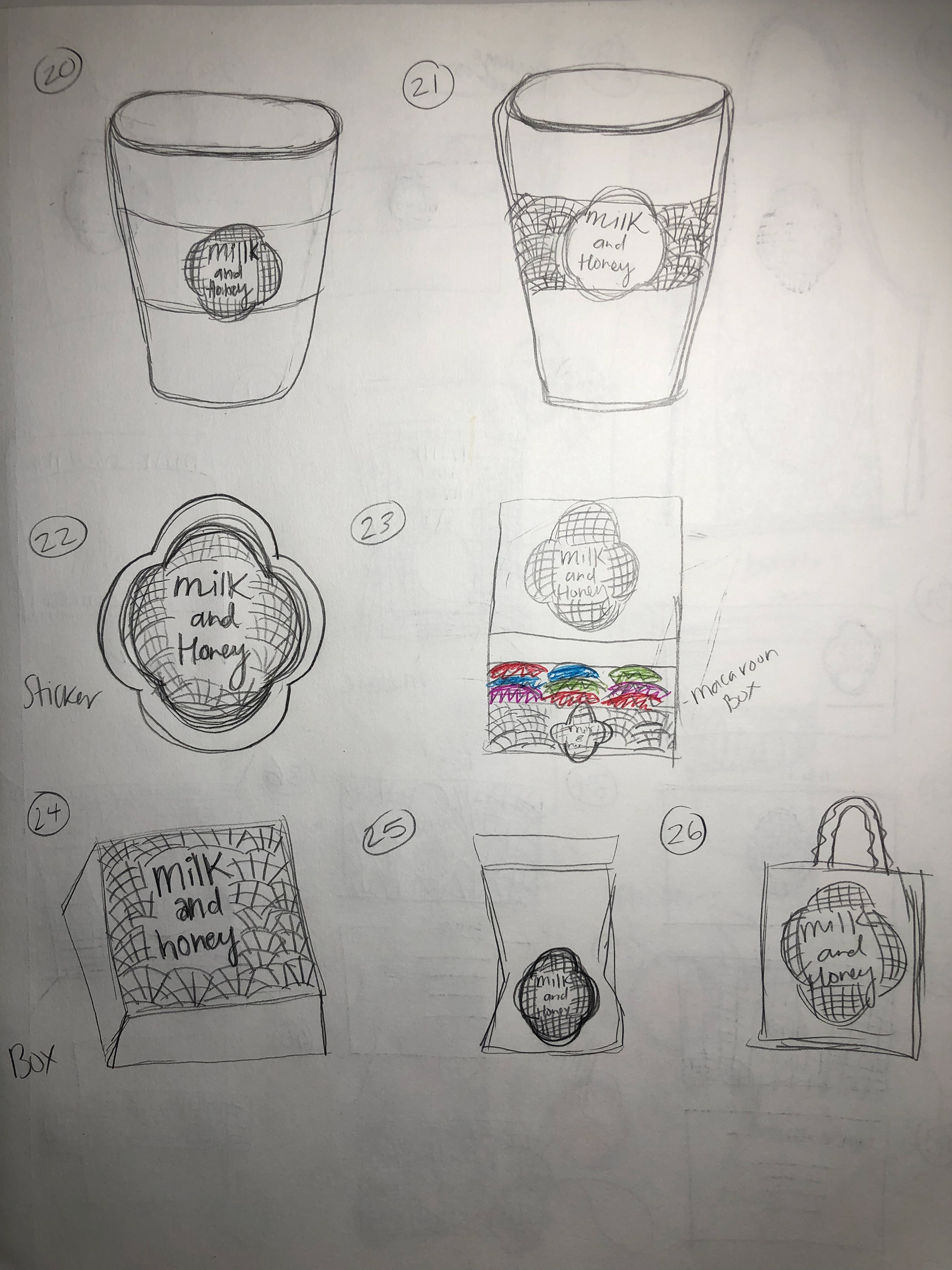 Rough Merch Sketches