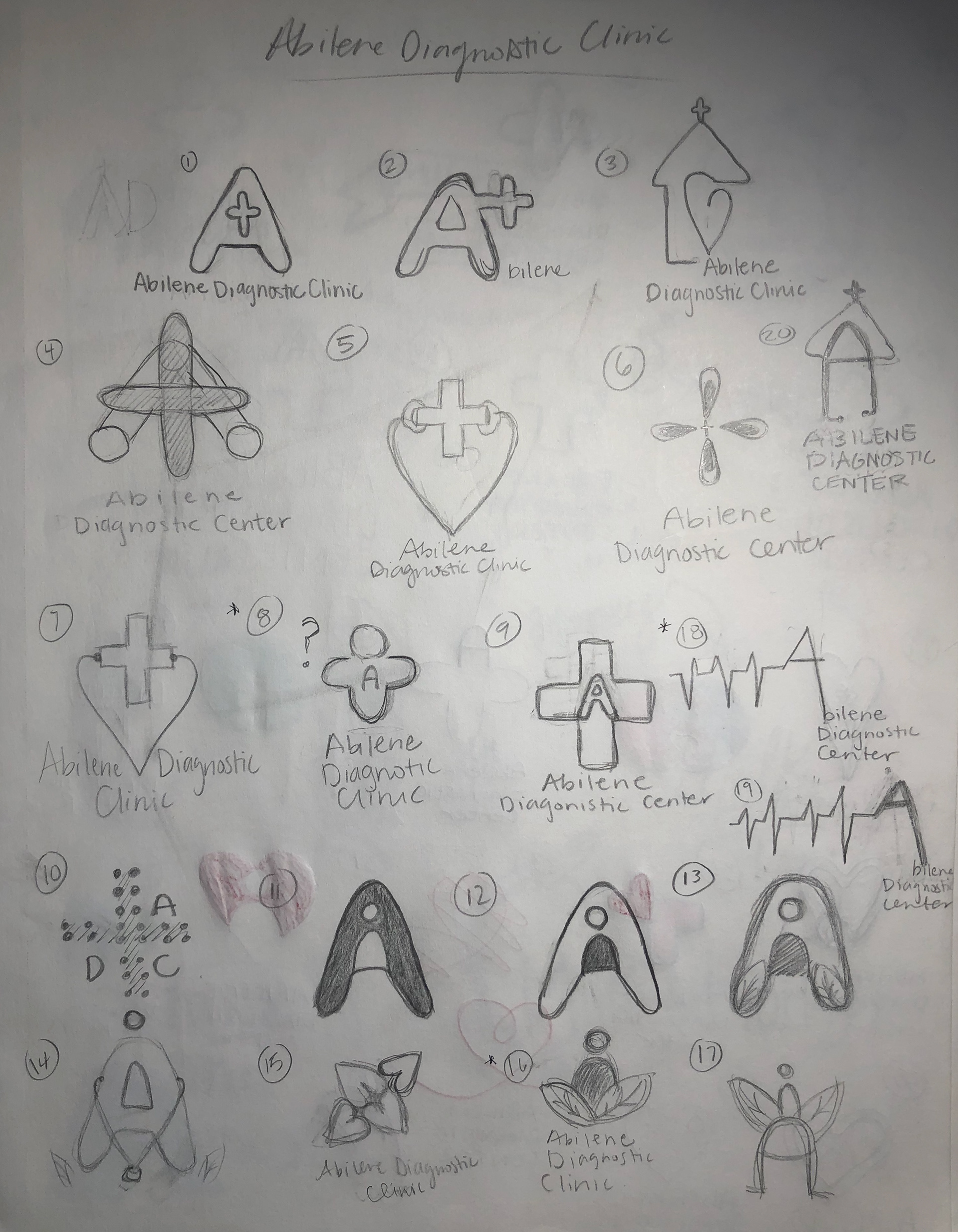 Rough Logo Sketches