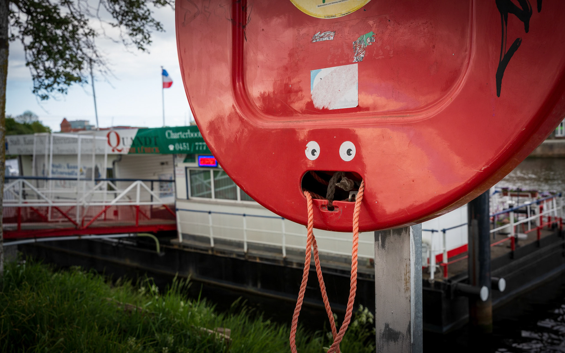 cestou na Willy-Brandt Allee