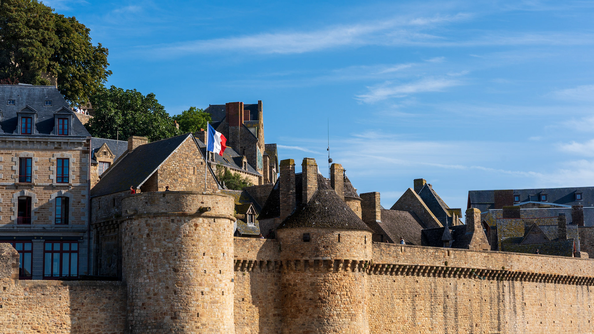 Hradby Le Mont-Saint-Michel