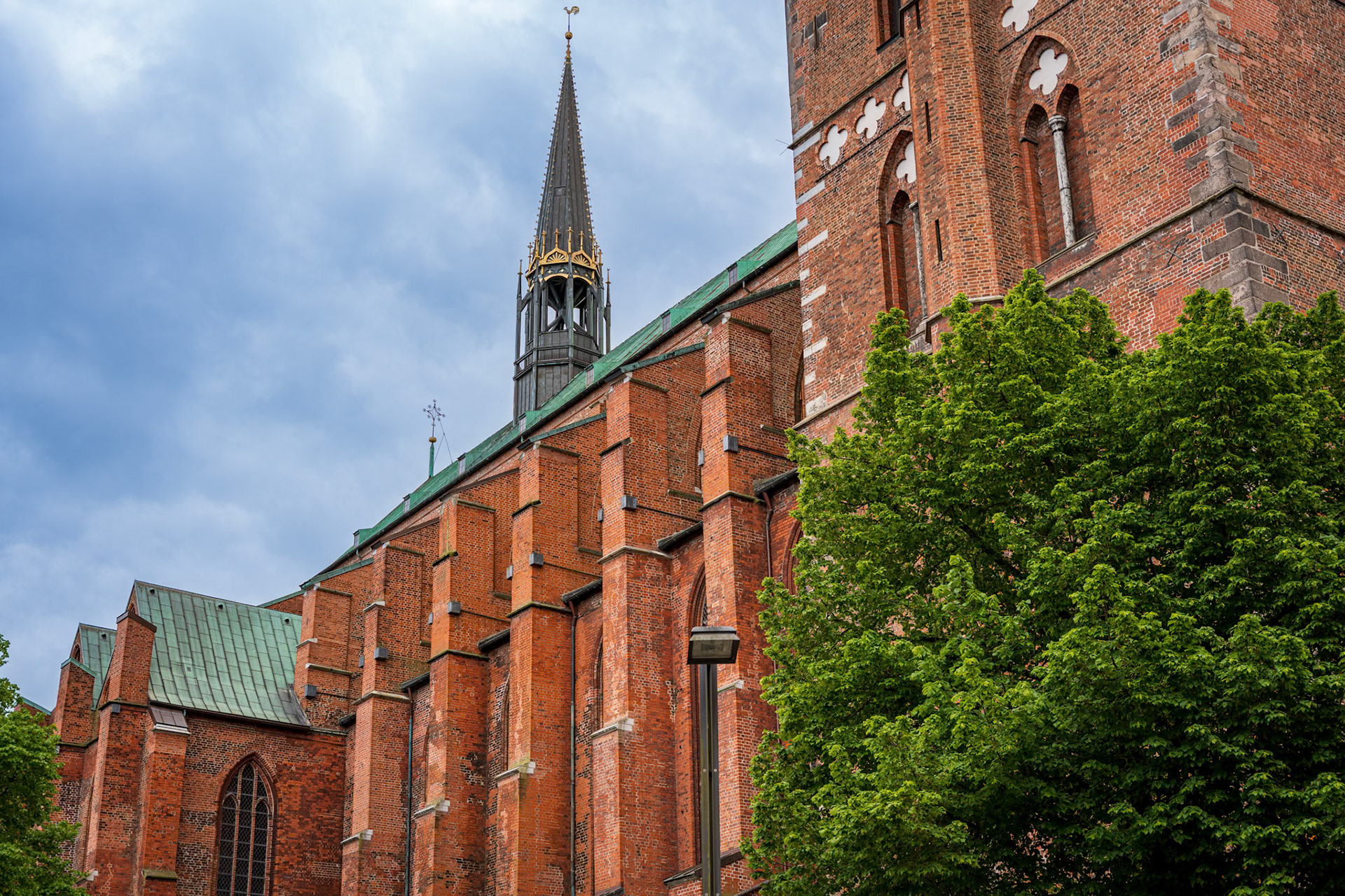 Gotický kostel Marienkirche