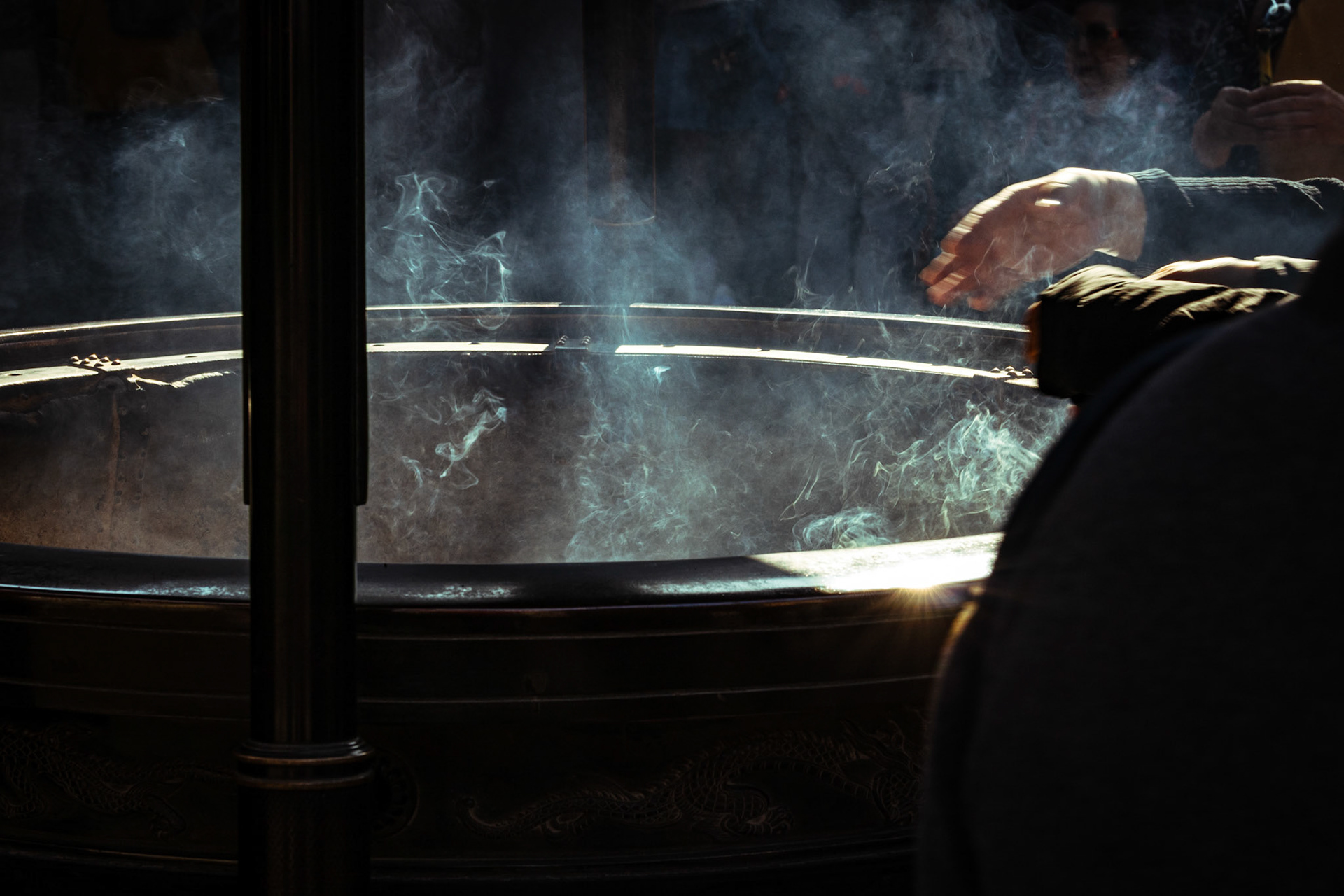 kadidelnice chrámu Senso-ji, Tokyo