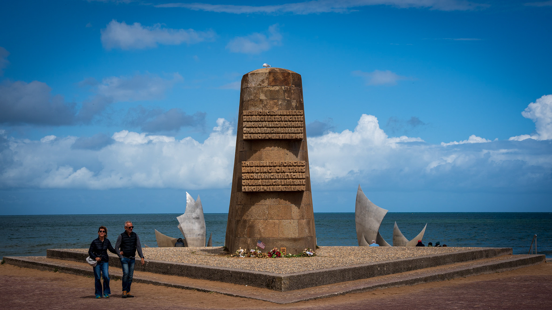 Památník vylodění na pláži Omaha