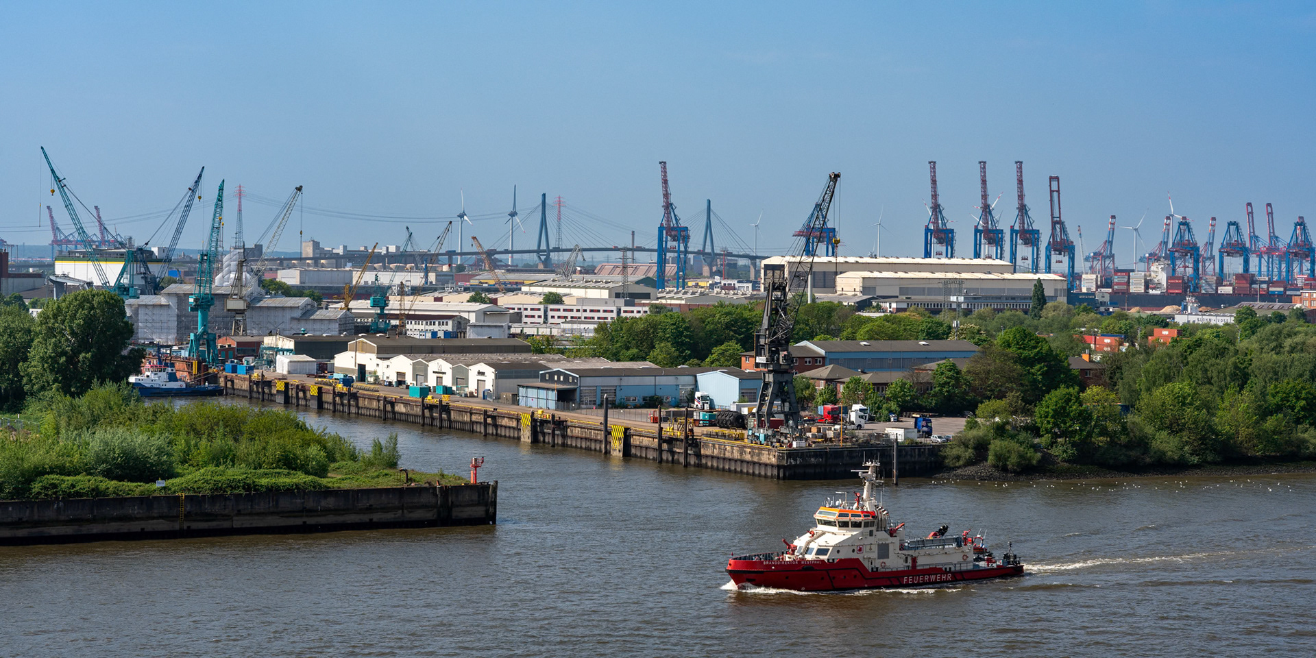 Směrem k hamburským dokům