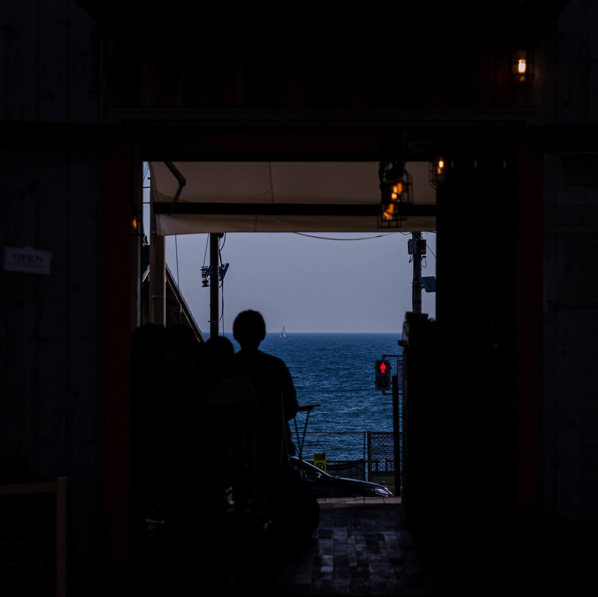 kavárna Inamura Blue Ocean, Kamakura