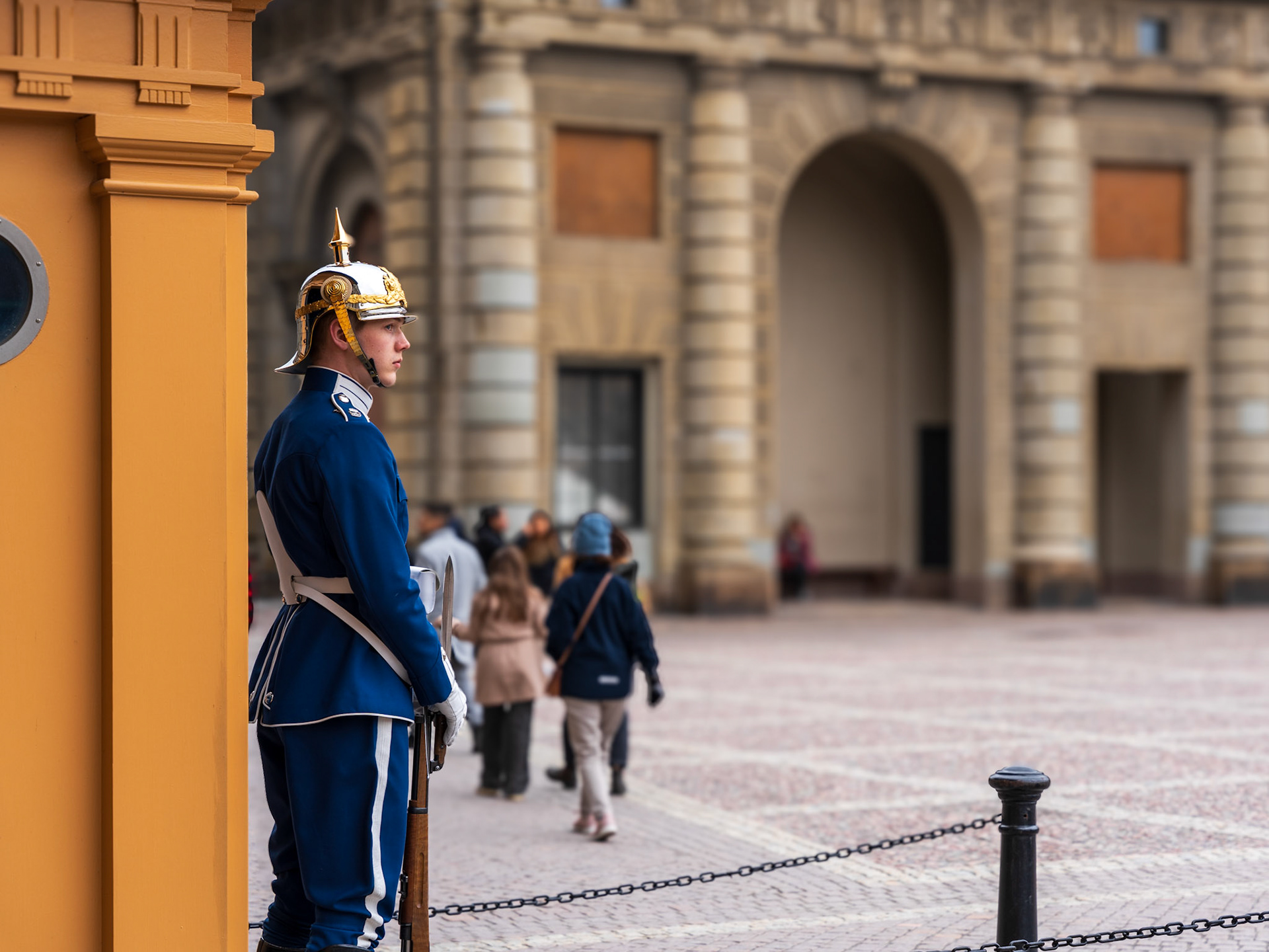 Královská stráž, Kungliga slottet