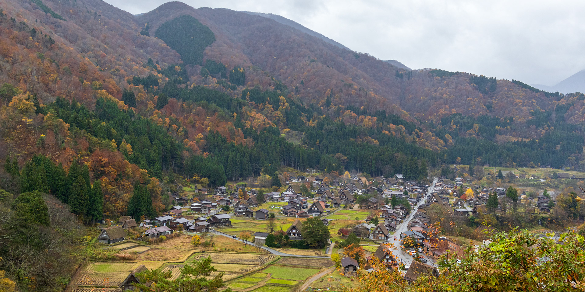 vesnice Shirakawa-go