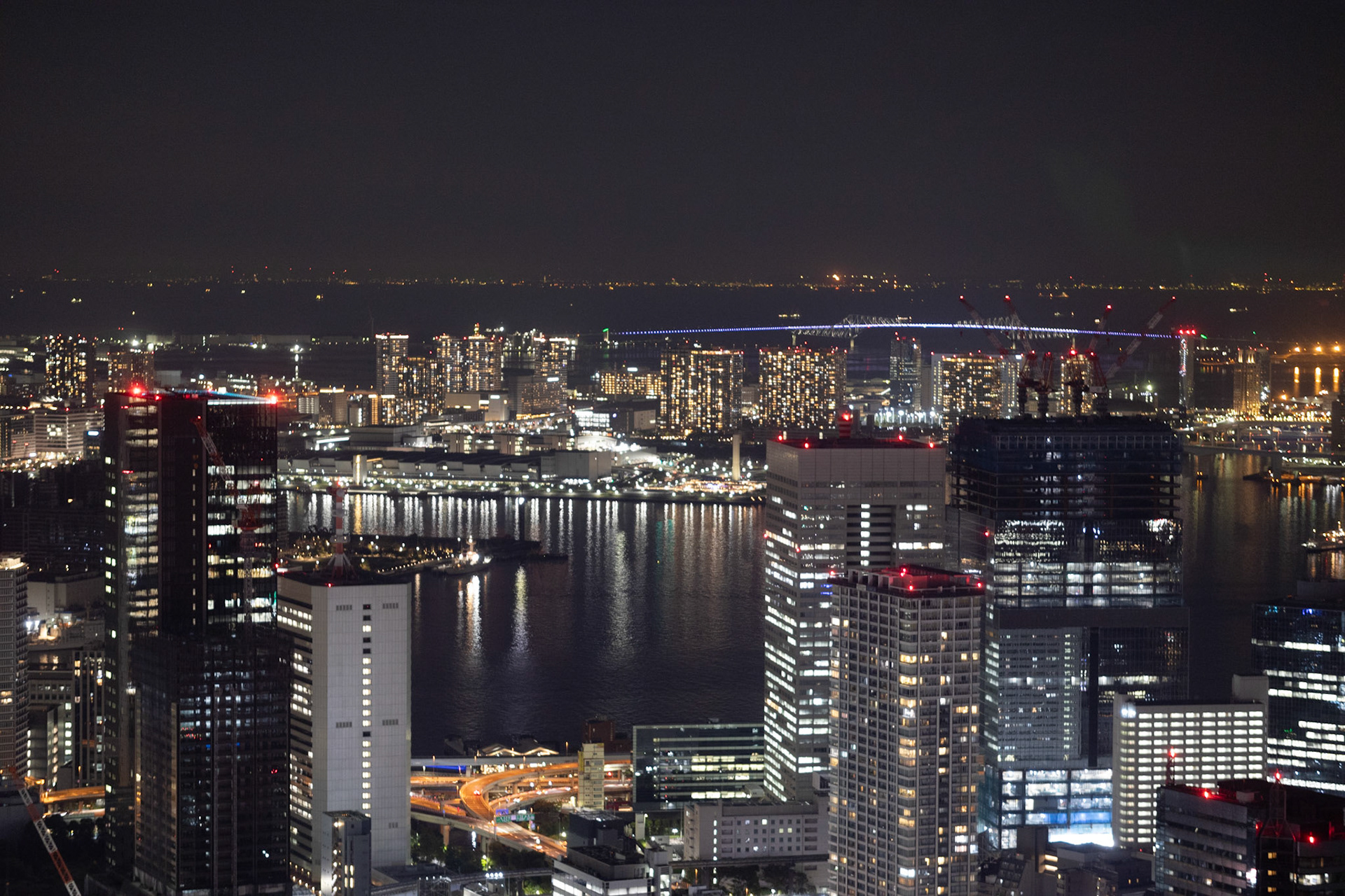 pohledem z Tokyo Tower, Tokyo