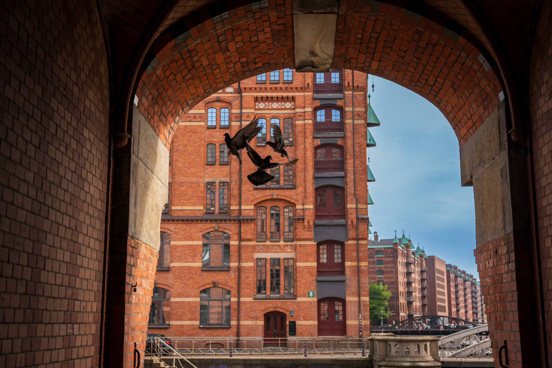 Sandtor-kai inner hof