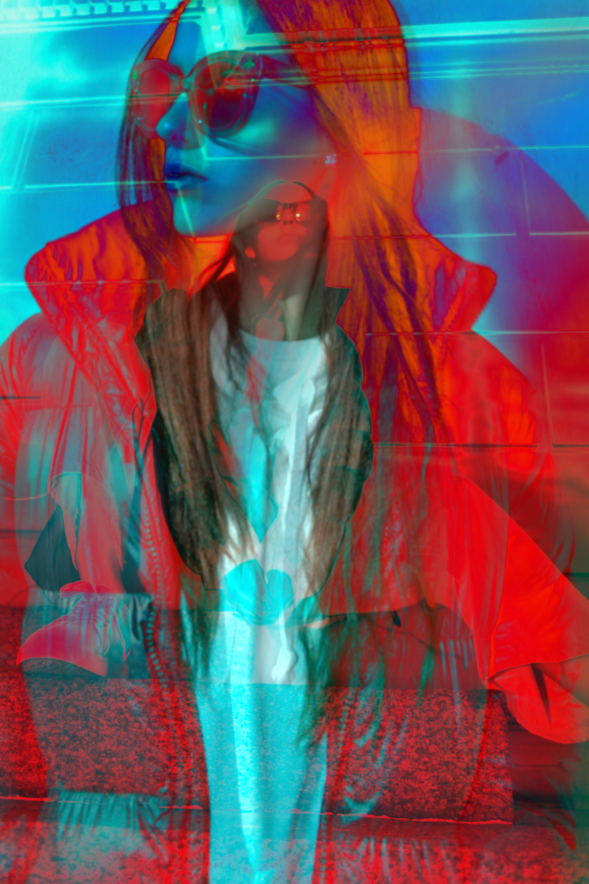 double exposure under red vhs p.2
