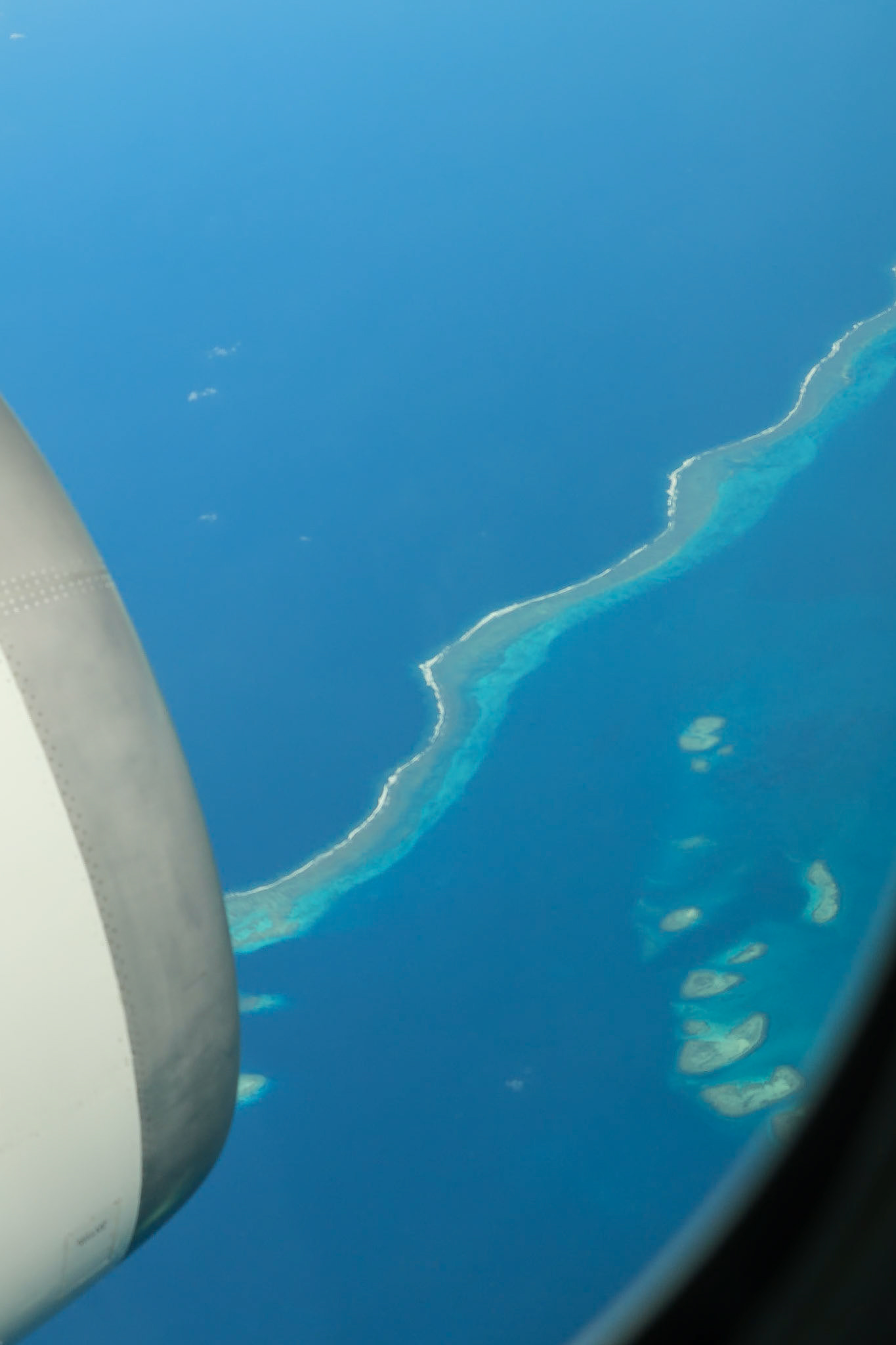 Great Barrier Reef en-route to Japan.
