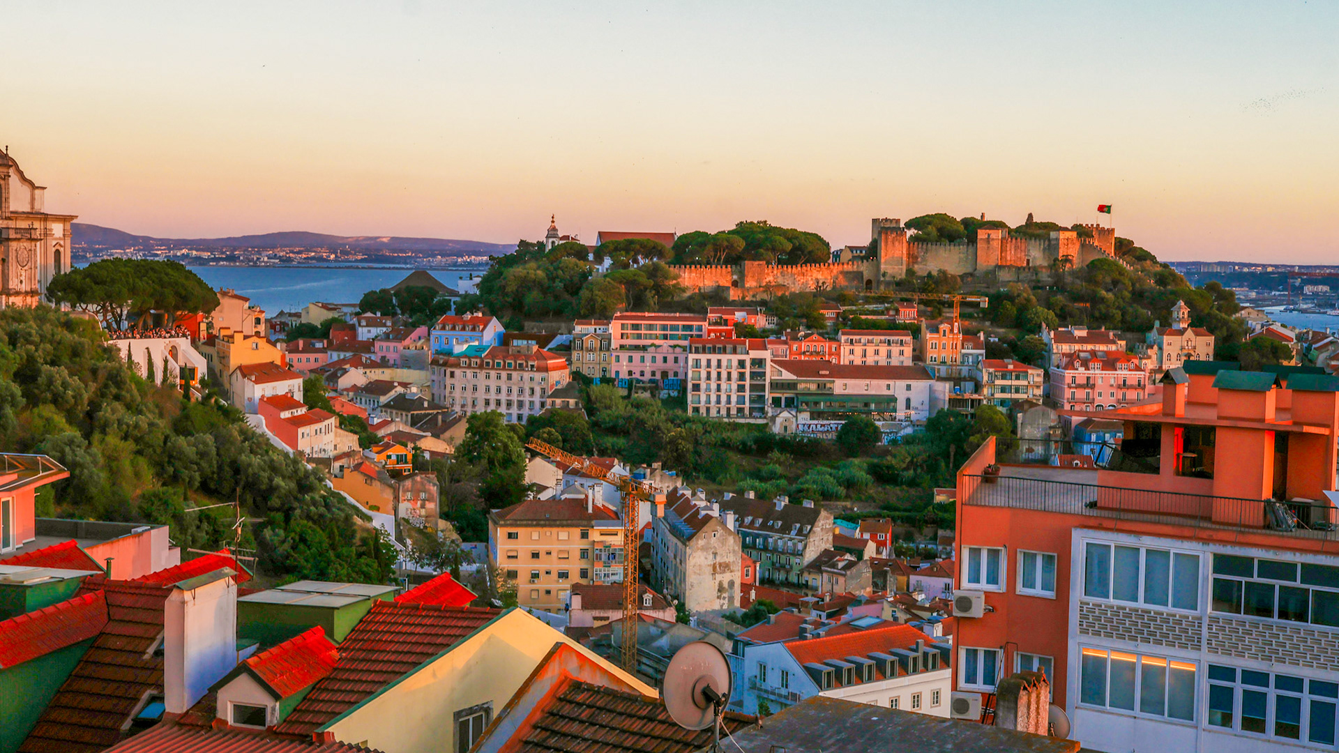 Late afternoon in Lisbon