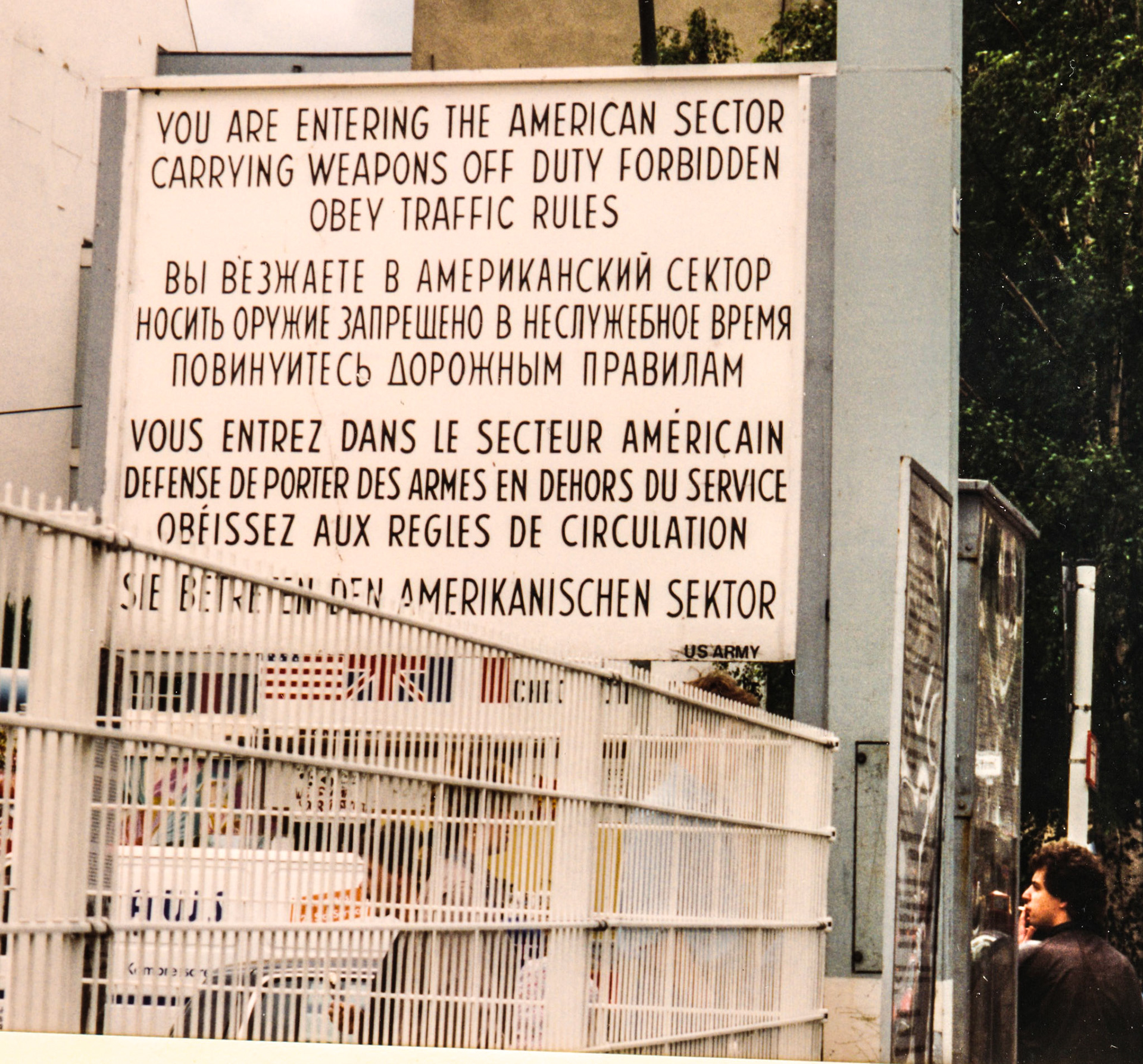 Checkpoint Charlie early 1990s