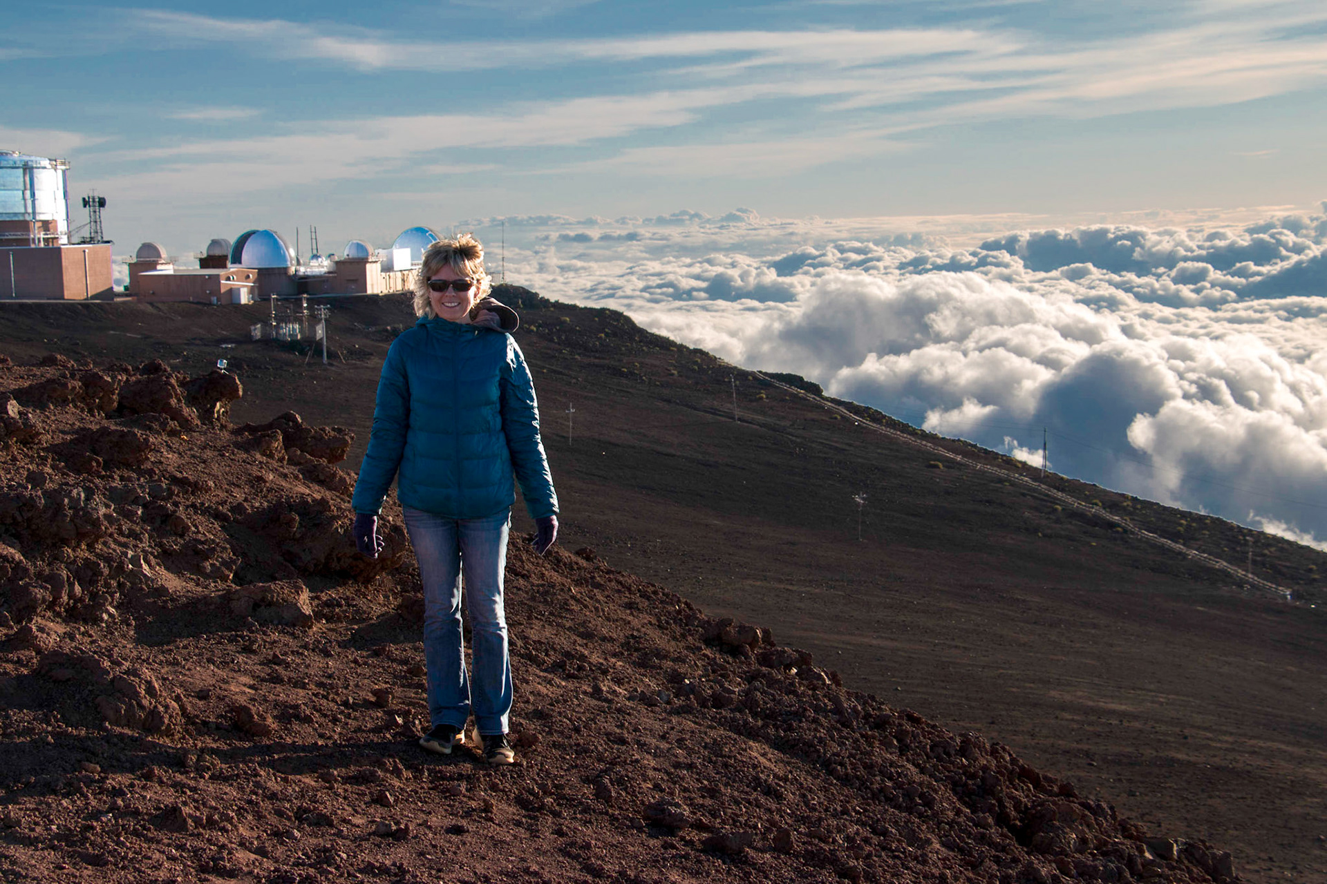 A bit chilly up here