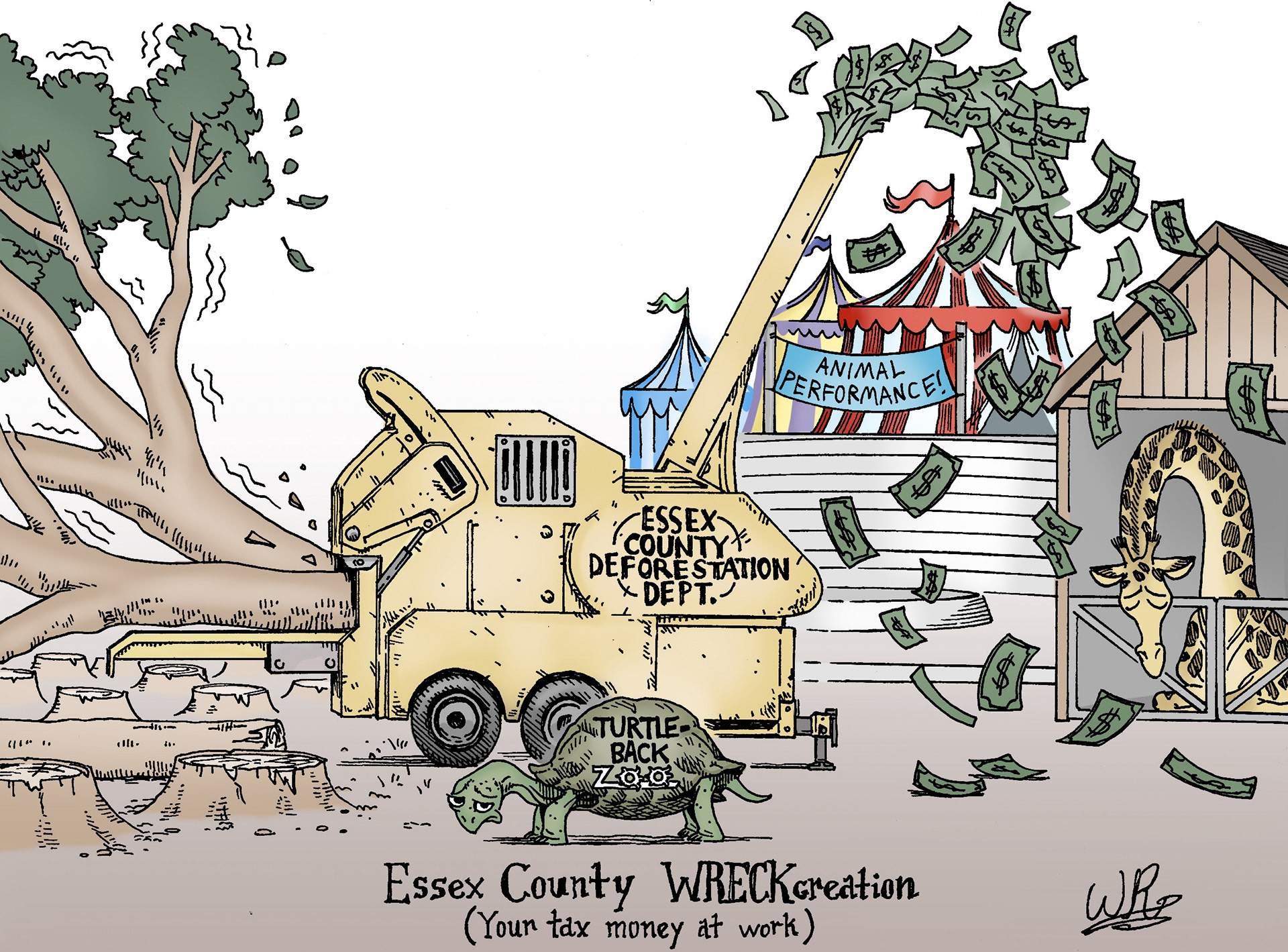 "Don’t fall for Essex County’s greenwash of habitat destruction at Turtle Back Zoo"
