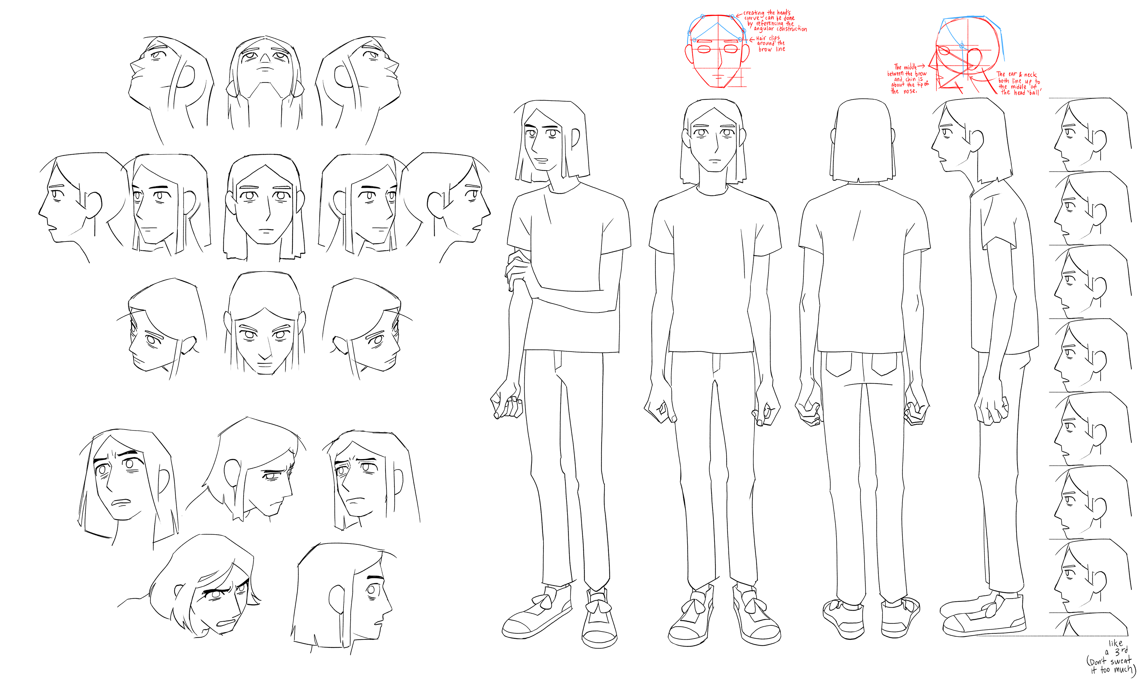 "Blake" Model Sheet