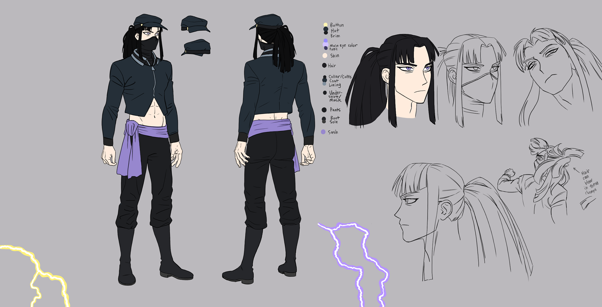 Lightning Model Sheet