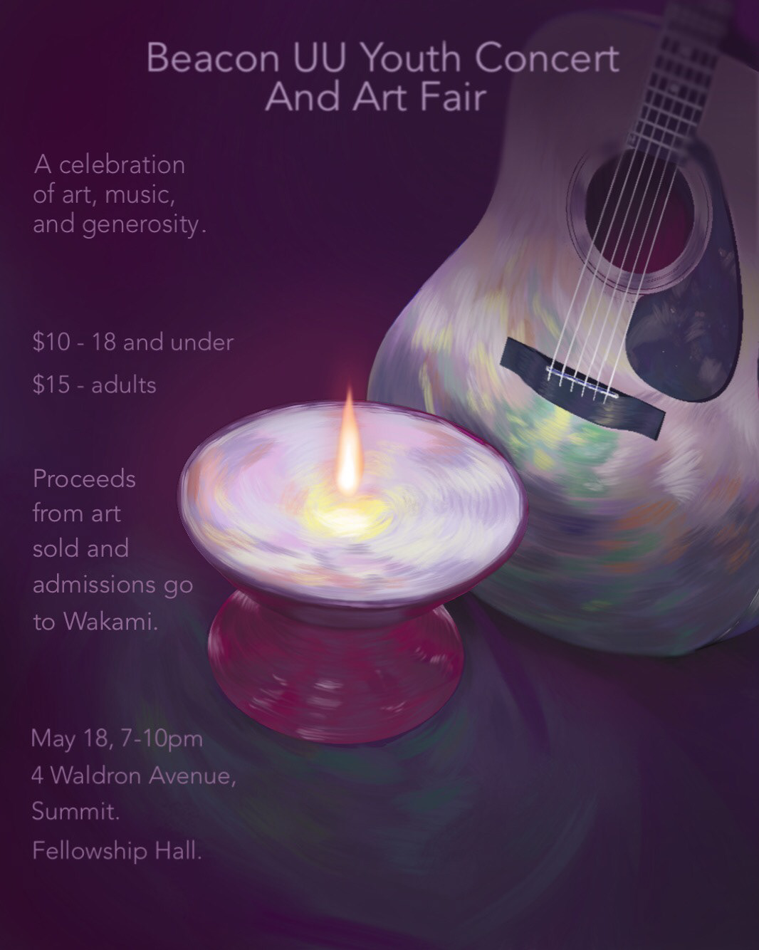 Poster for Local Congregation Fundraiser