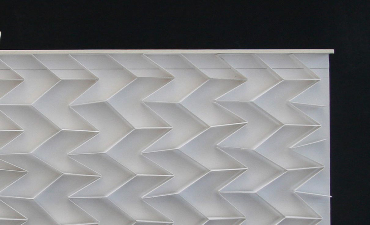 Detail Folding mechanisms made out of paper.
