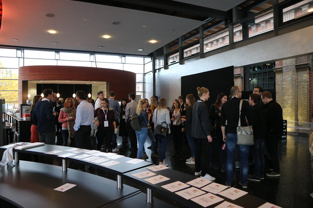 Participant at the Packaging Impact Design Award of BillerudKorsnäs in Ludwigsburg.