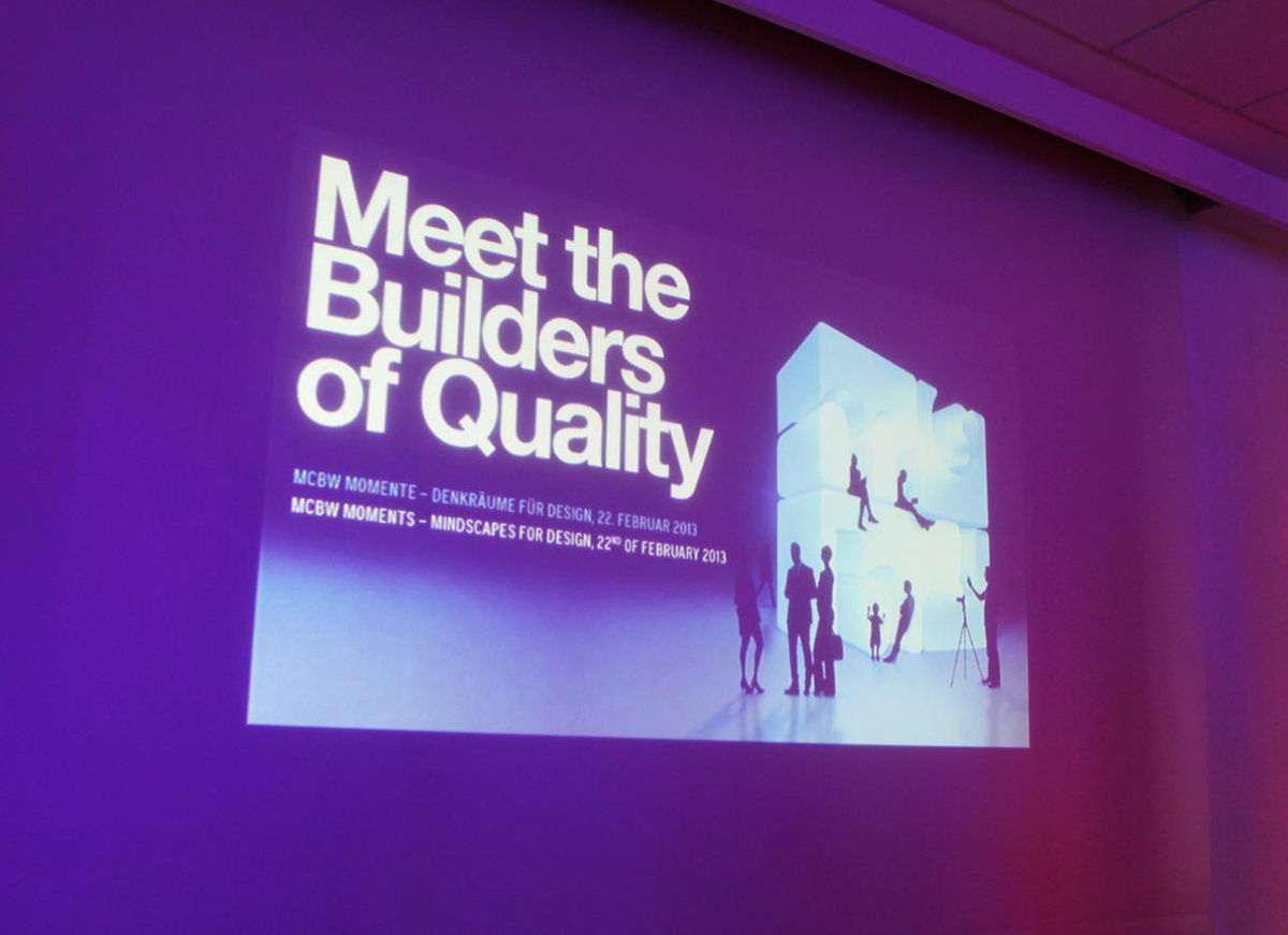 Kristina Wißling gave a public talk: Origami - Modern Science and Applications in Design, Research and Industry in the category: Inspired by Technology at the Creative Business Week in Munich