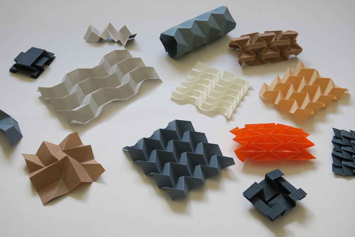 Prototypes made of volcanic fever from the manufacturer Sachsenröder in Wuppertal.
