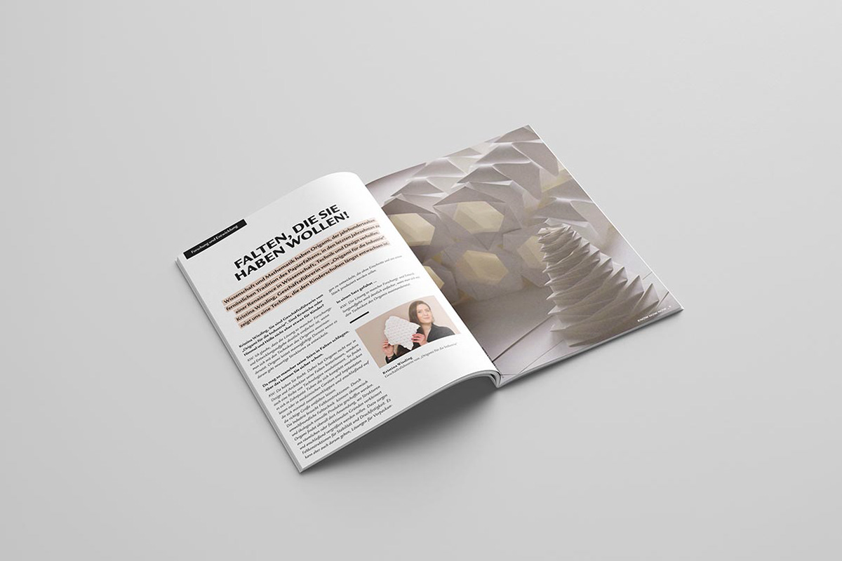DVI Magazin- Know-How-Now- "Falten, die sie haben wollen!"