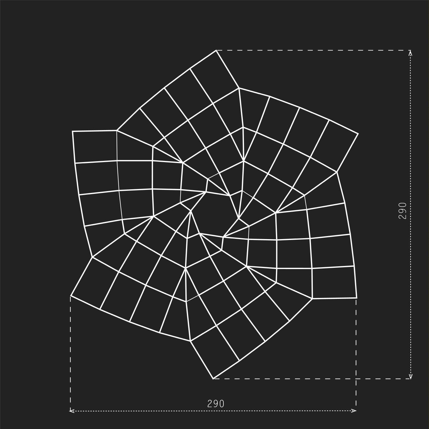 Hexagonal thickness accommodating flasher